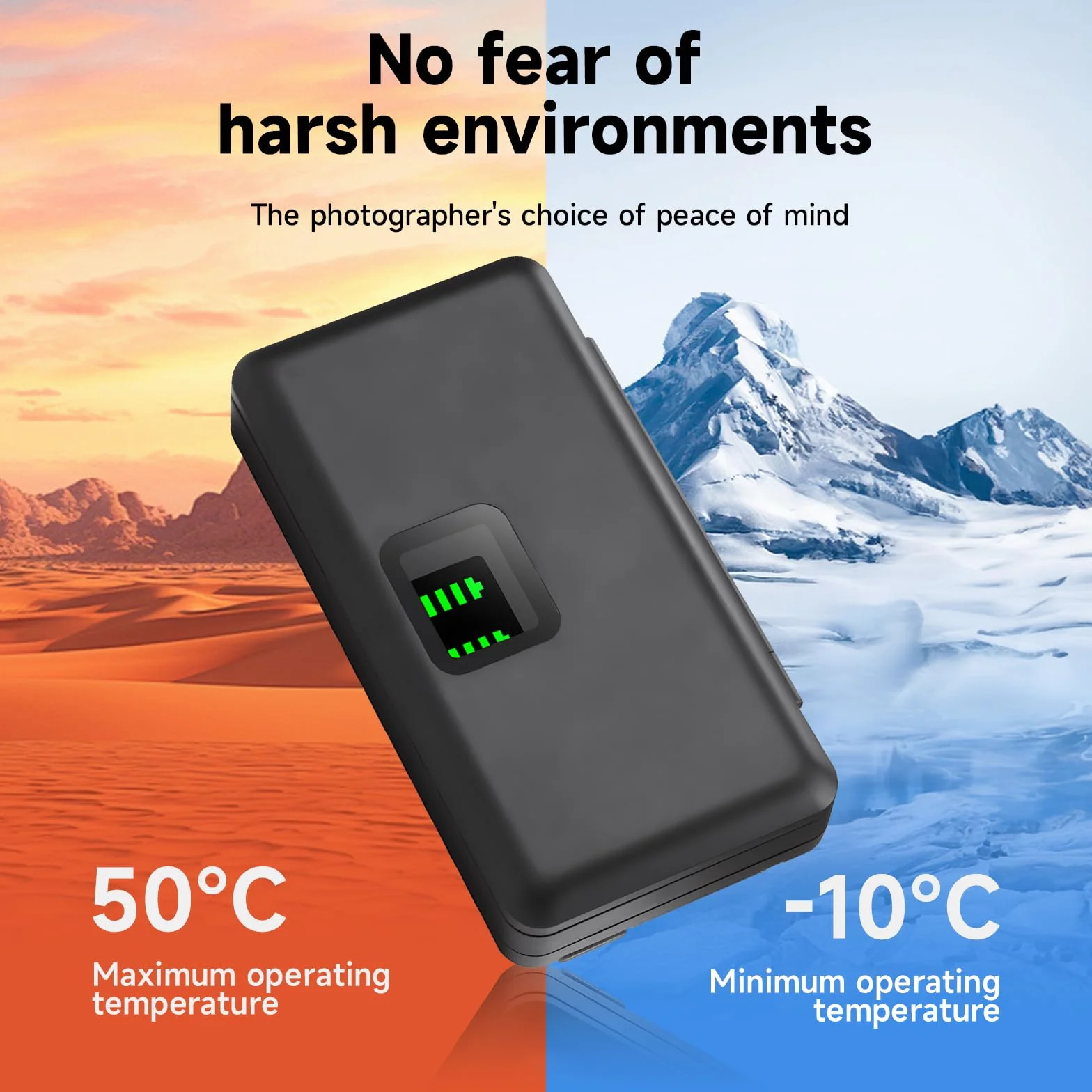 CITYORK Kit caricabatterie per fotocamera DJI Osmo Action 5 Pro/Osmo Action4 / Osmo-Action3/Osmo 360 Sport, batteria da 2250 mAh e slot a doppio canale, con display LCD e cavo USB
