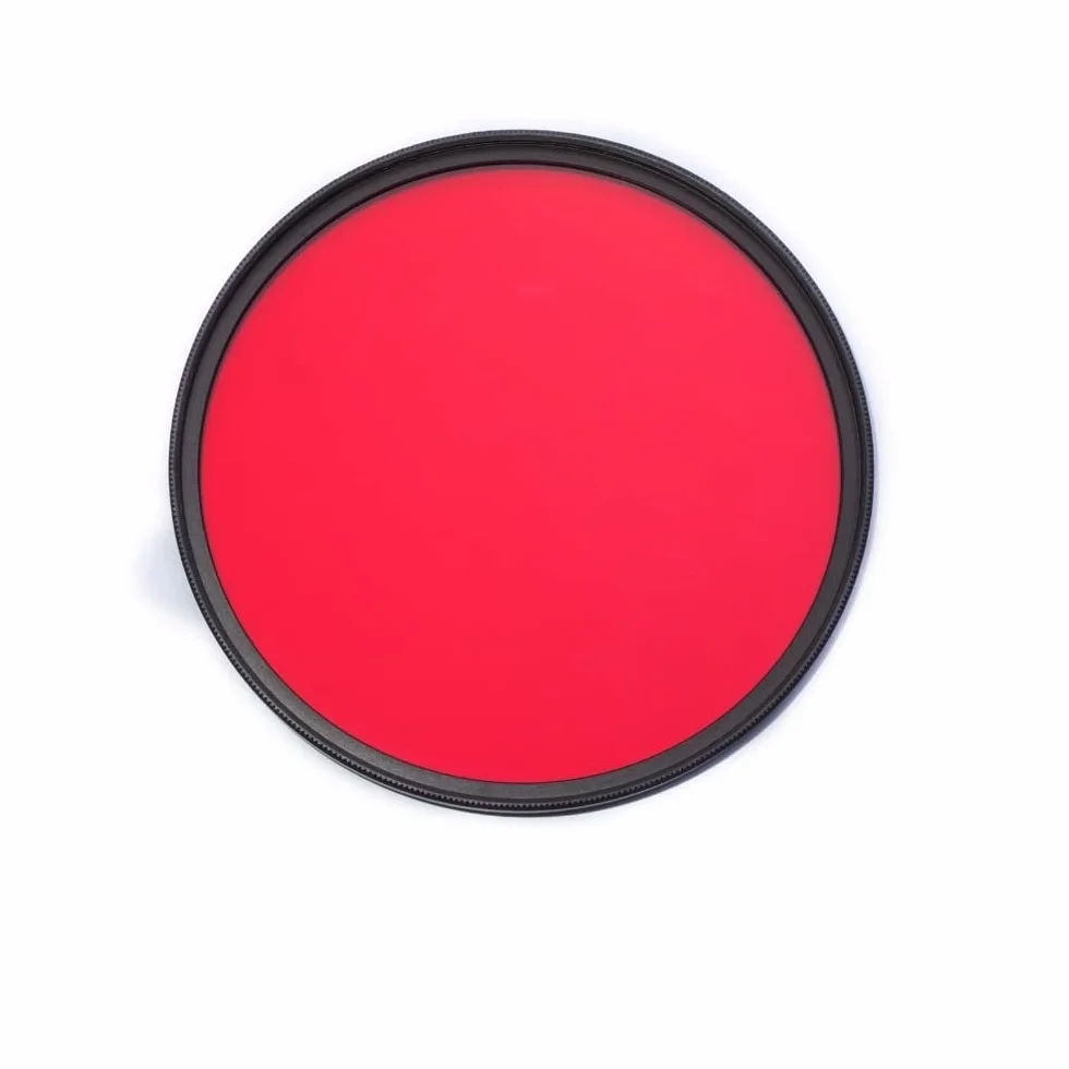 Filtro IR 39mm 40mm 52mm 62mm 72mm 82mm590nm R59 Filtro di Grado Ottico IR a infrarossi (Size : 67mm)