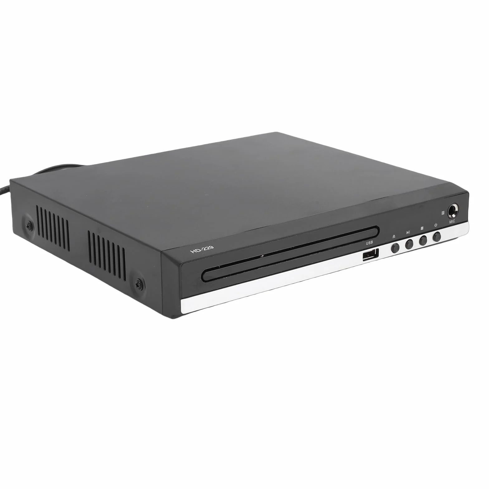 Interfaccia Multimediale HD Lettore DVD, Lettore CD per TV Domestica, Adatto Agli Anziani, Ingresso USB, Scansione Progressiva, Tutte le Regioni, Telecomando, Ingresso (Spina UE 1500w)