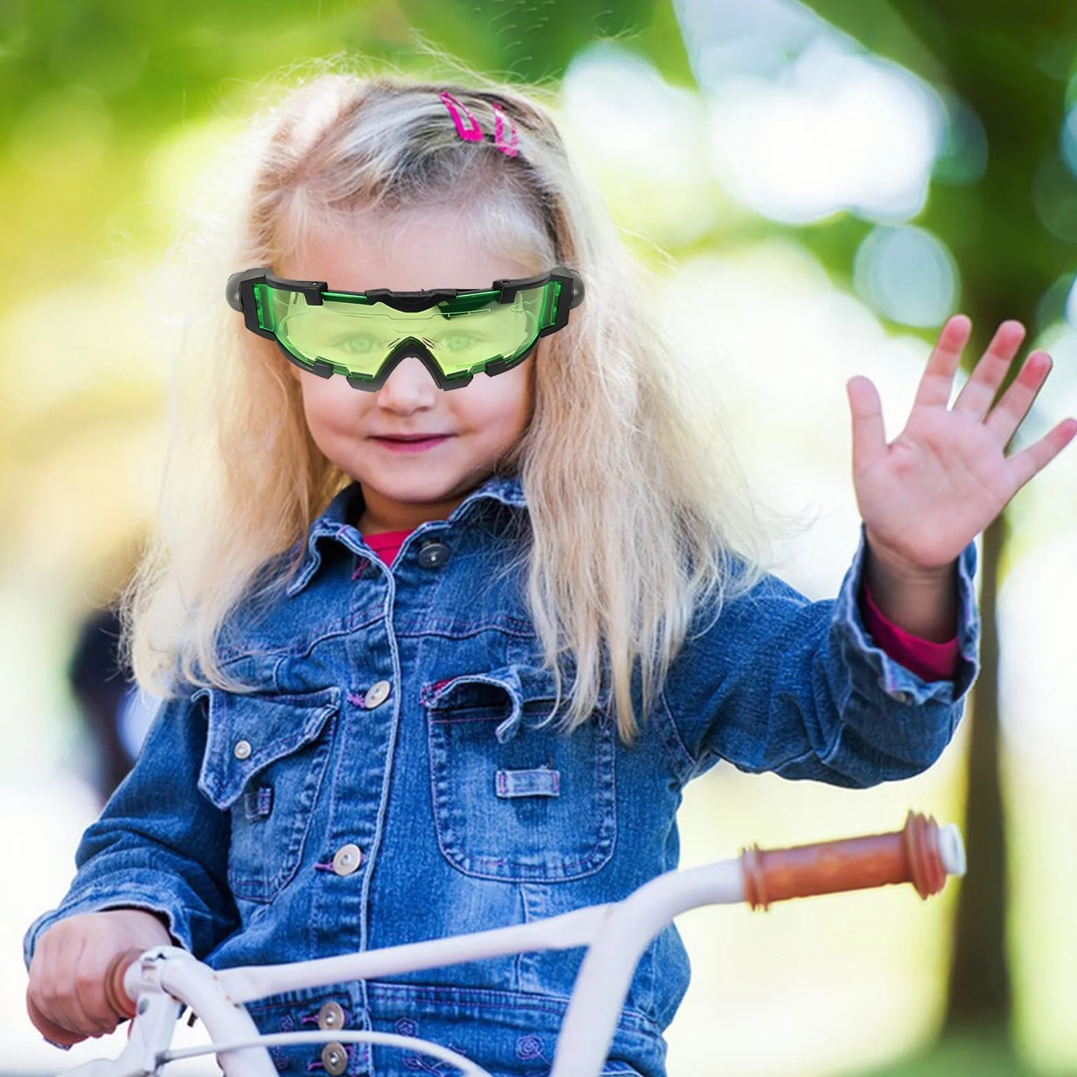 Visione Notturna occhiali,Occhiali per la Visione Notturna Regolabili Occhiali Per La Visione Notturna Impermeabili per Bambini