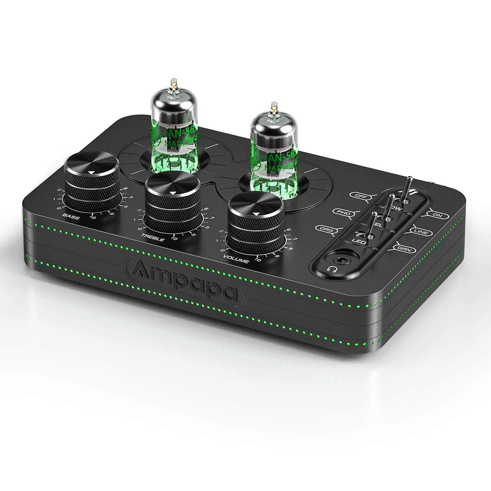 A1 Preamplificatore per Tubi Phono: Preamplificatore Audio Hi-Fi, Amplificatore per Cuffie, Giradischi MM