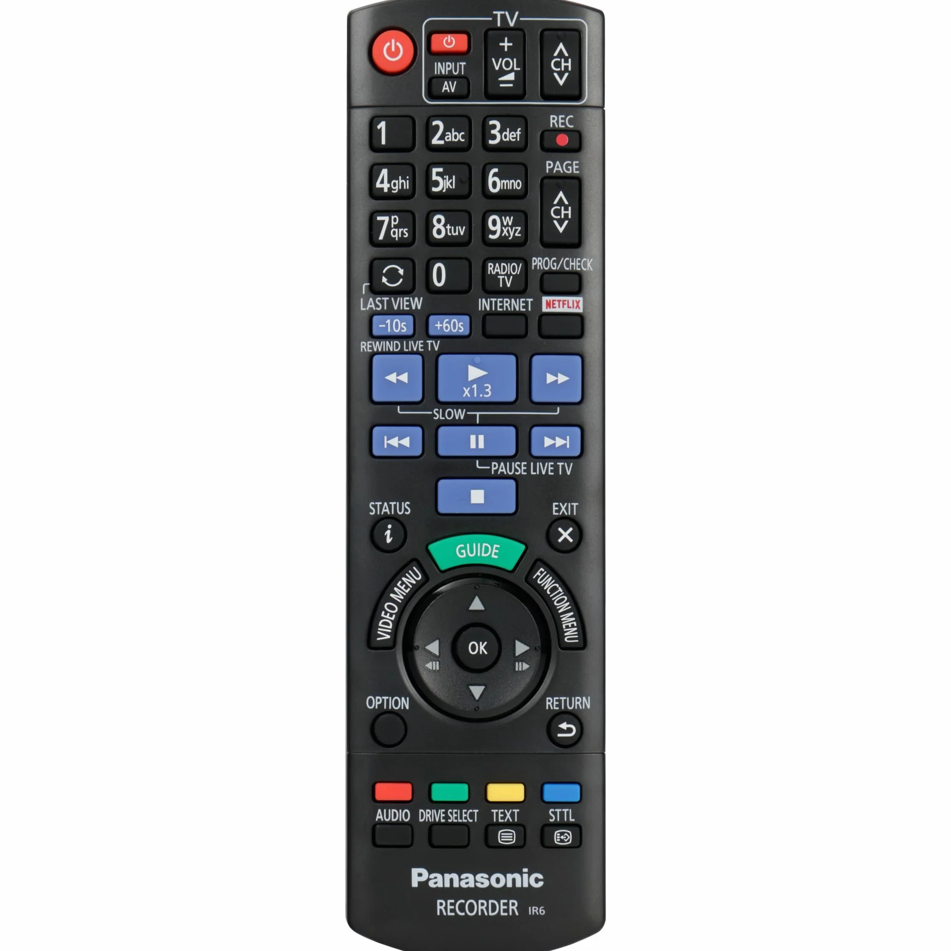 Panasonic DMR-UBC90 Lettore + Registratore DVD, Nero