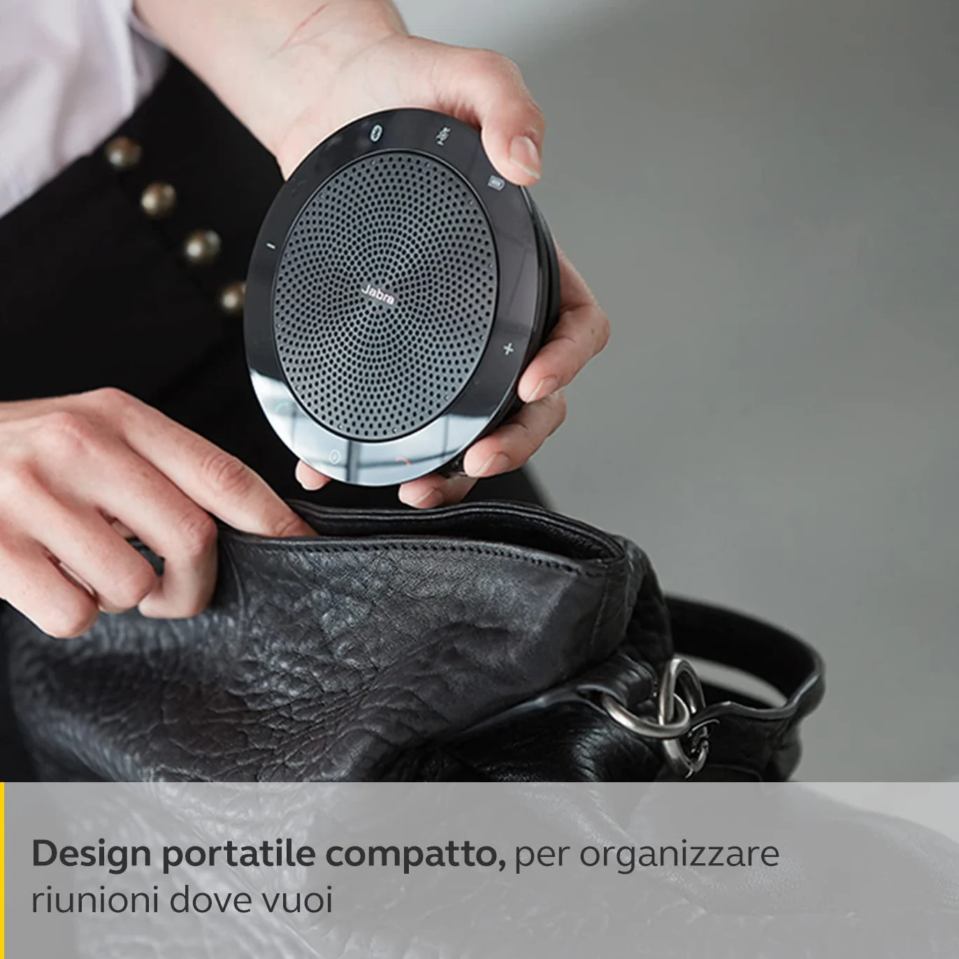 Jabra Speak 510 Altoparlante USB e Wireless Bluetooth, UC, Nero