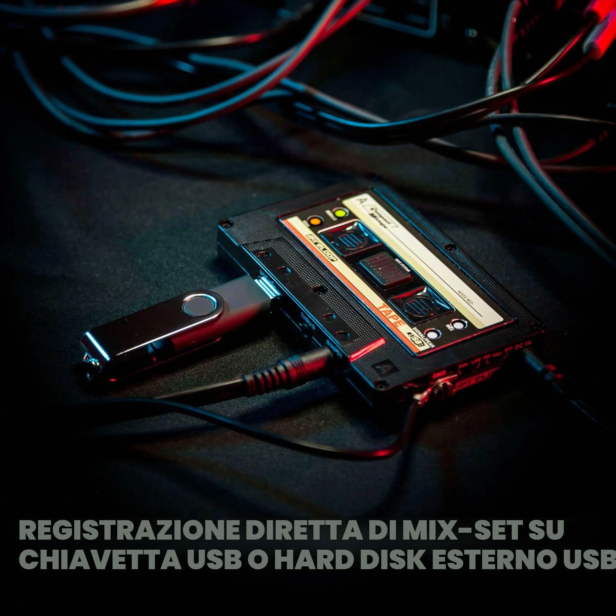 Reloop Tape Mixsession-Recorder Accessorio per DJ