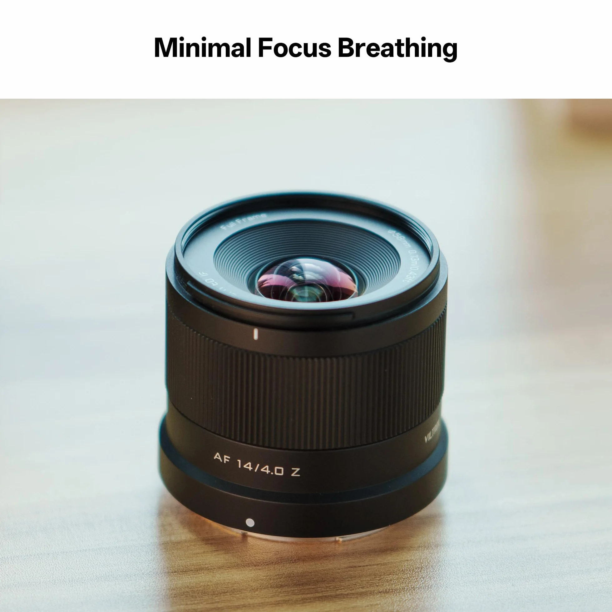 VILTROX 14mm F4.0 Z-Mount Obiettivo per Nikon, Full Frame Grande Apertura Ultra-Grandangolare Messa A Fuoco Automatica Primo Obiettivo Compatibile con Fotocamere Nikon Z-Mount Z5 Z50 Z50II Z6
