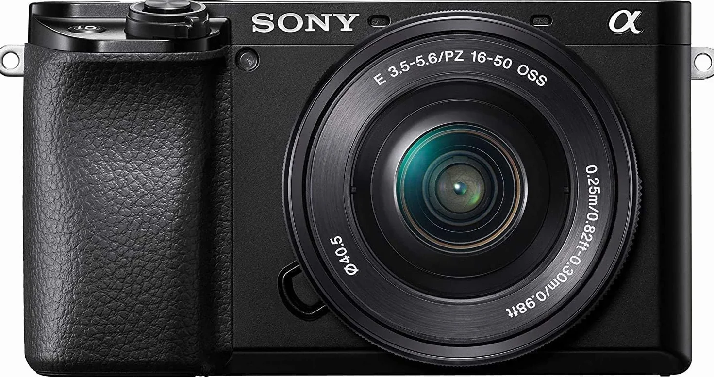 Sony Alpha 6100L - Kit Fotocamera Digitale Mirrorless con Obiettivo Intercambiabile SELP 16-50mm, Sensore APS-C, Video 4K, Real Time Eye AF, Real Time Tracking, ILCE6100B + SELP1650, Nero