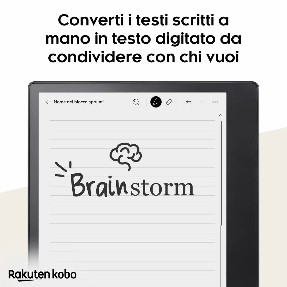 Kobo Elipsa 2E eReader 10,3" Touchscreen antiriflesso ComfortLight PRO Kobo Stylus 2 Wi-Fi Carta E Ink 32 GB