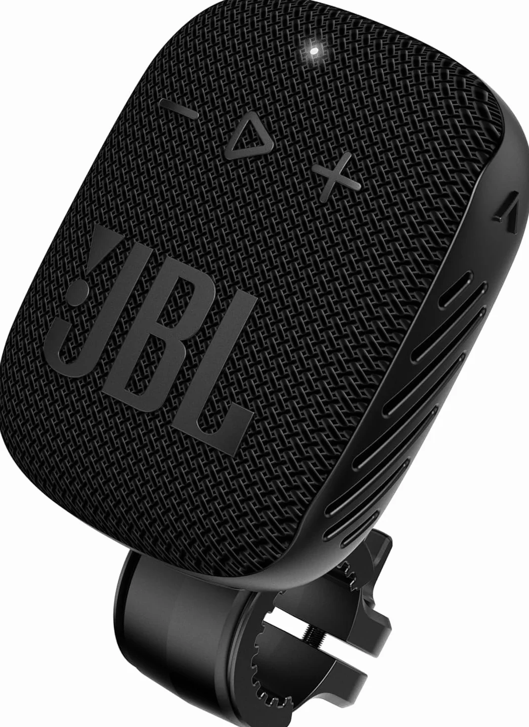 JBL Wind 3S Black altoparlante Bluetooth portatile, 5 W RMS, 84 dB, 110 Hz–20 kHz, driver 1,75", IP67, batteria 1050 mAh, Bluetooth 5.0, USB-C, supporto manubrio, outdoor