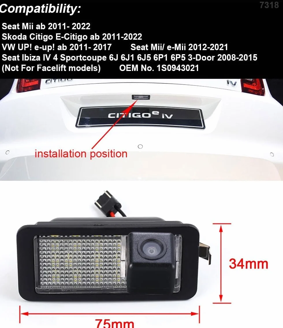 Navigatore Android Auto GPS Radio Navigator Carplay Fit for VW UP! e-up! e-Load Up 121 122 123 BL1 BL2 BL3/Skoda citigo E-Citigo/Seat MII E-MII KE KF/Seat lbiza DSP BT Pip DVR SWC DAB+Auto Fotocamera