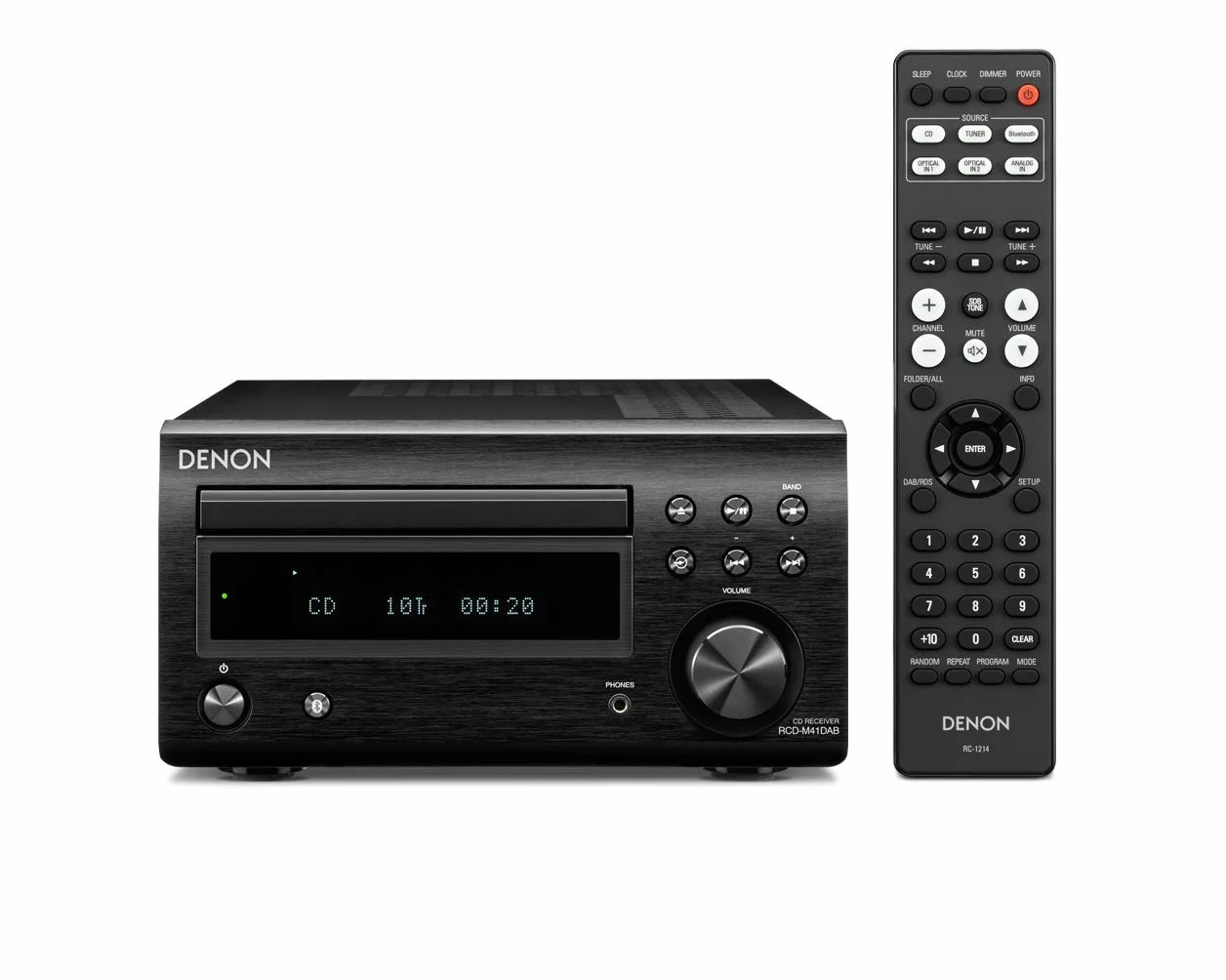 Denon RCD-M41 DAB BLK Lettore Sintonizzatore DAB, Nero