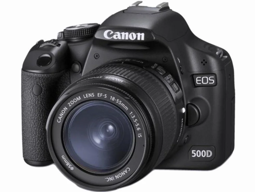 Canon EOS 500D SLR Fotocamera Reflex Digitale (15 megapixel, LiveView, Video HD) incl. Kit 18-55mm IS (Immagine stabilizzata)