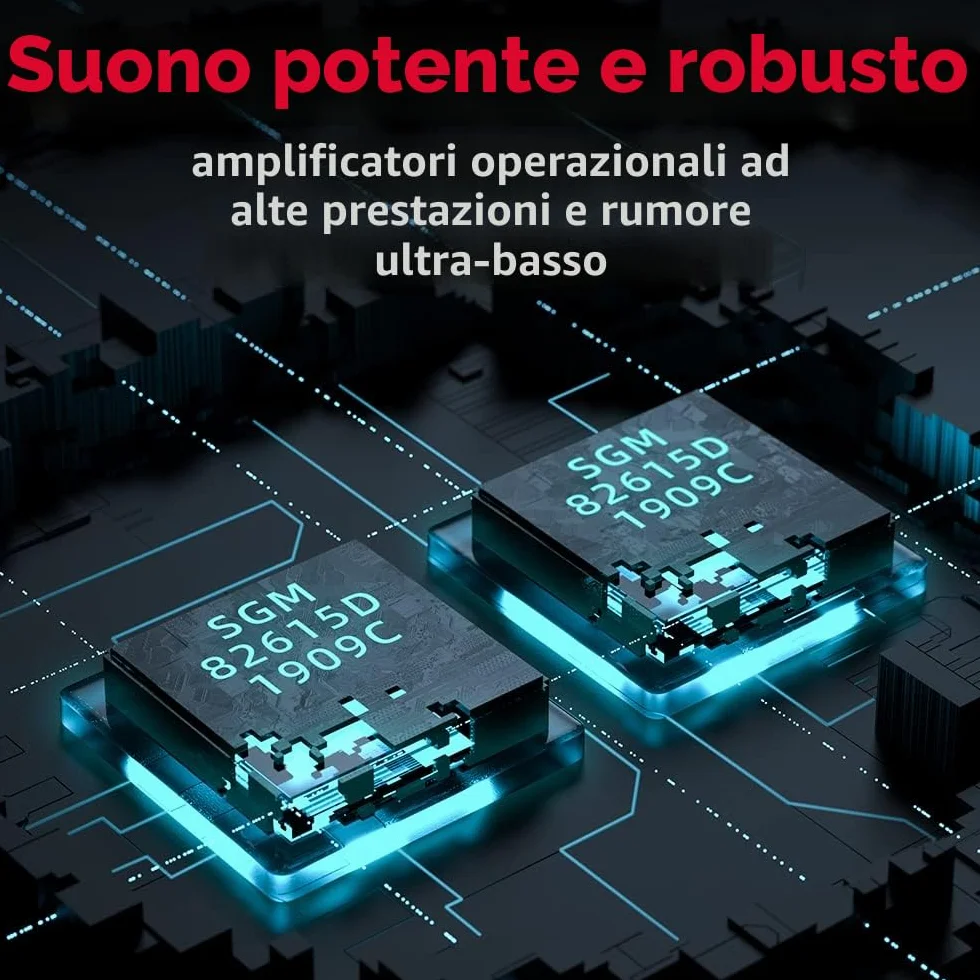 FiiO KA5 - Amplificatore USB DAC per cuffie con uscite da 3,5 mm e 4,4 mm