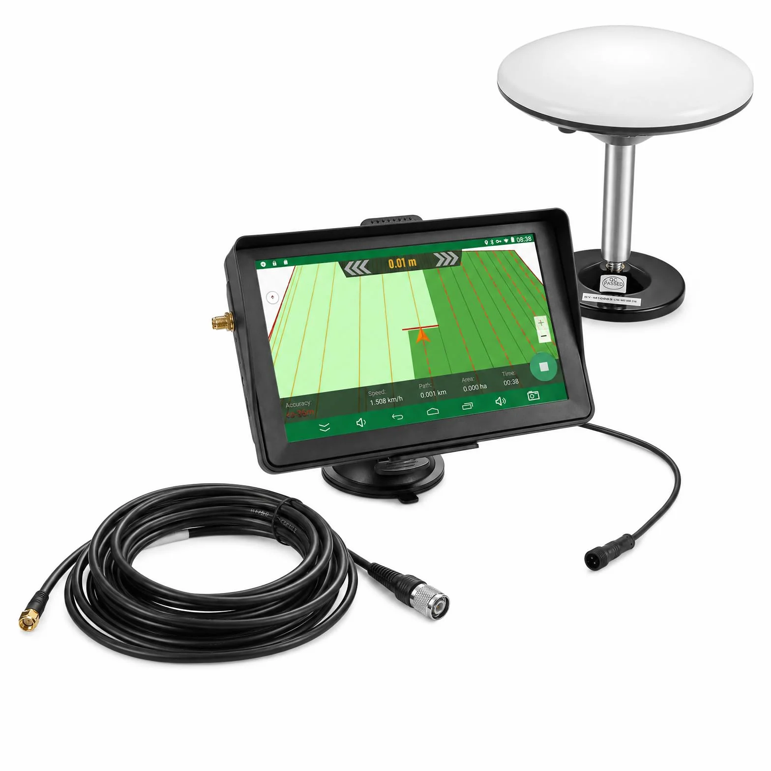 Navigatore GPS per trattore 7 pollici Agricolo GNSS ad alta precisione per agricoltura di precisione - Sistema di guida GPS per spruzzatura, aratura e semina