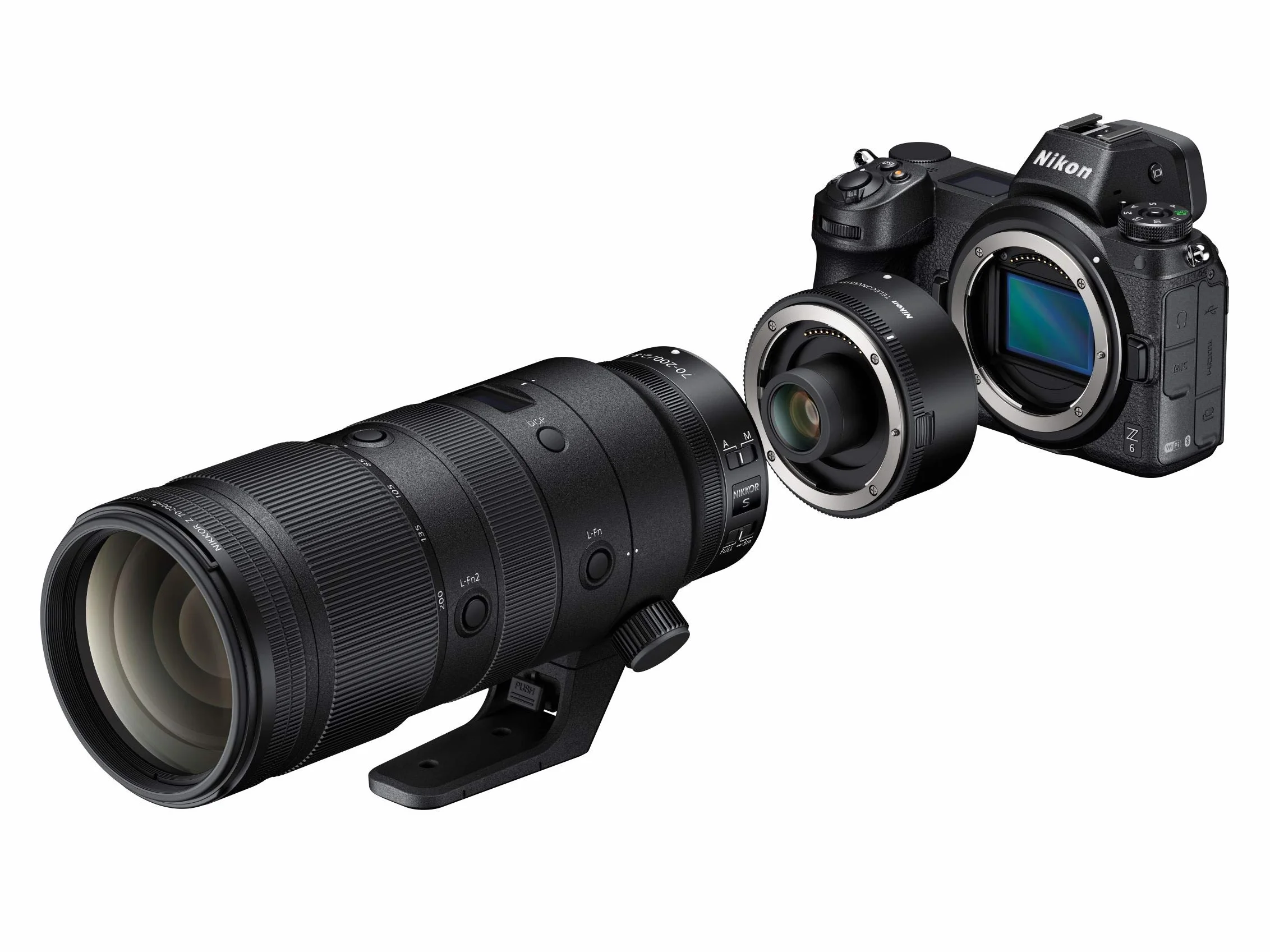Nikon Moltiplicatore di Focale Z TC-2.0x TeleConverter, Trasforma un Teleobiettivo Zoom in un Super Teleobiettivo, Nero, Nital Card: 4 Anni di Garanzia