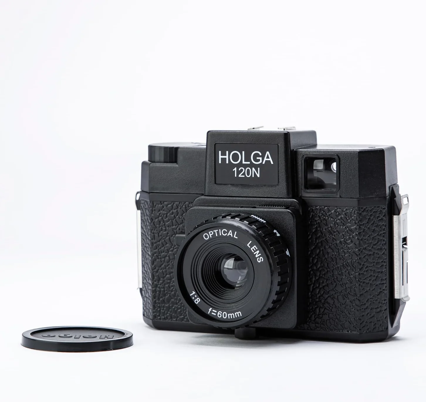 Anton & HOLGA 120N in un set con pellicola B+W - Macchina fotografica di culto con obiettivo in vetro ottico Rollfim