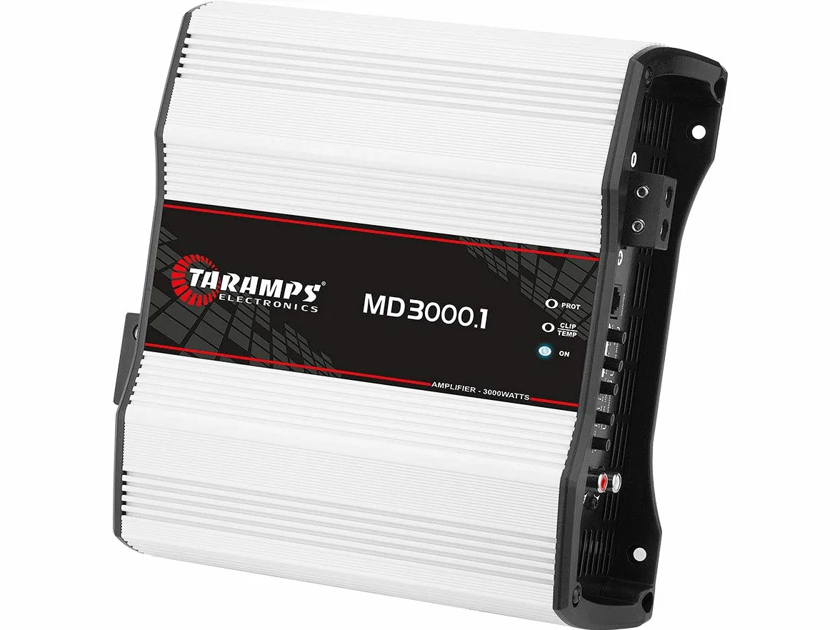 Taramp's MD 3000.1 1 Ohm 3000 Watt Classe D Amplificatore mono a gamma completa
