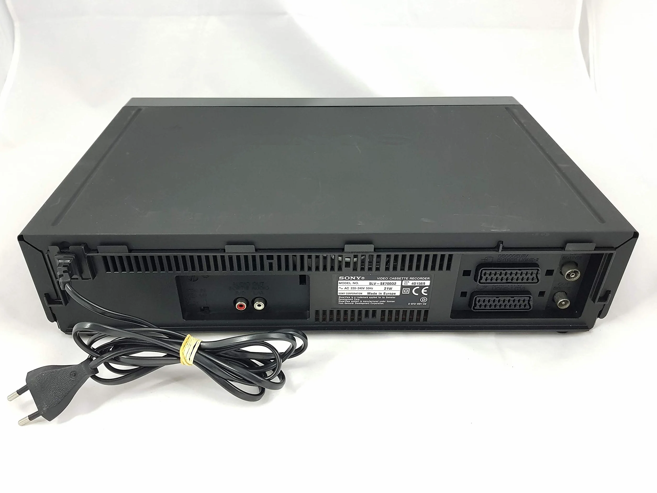 Sony SLV-SE700 Videoregistratore VHS Nero