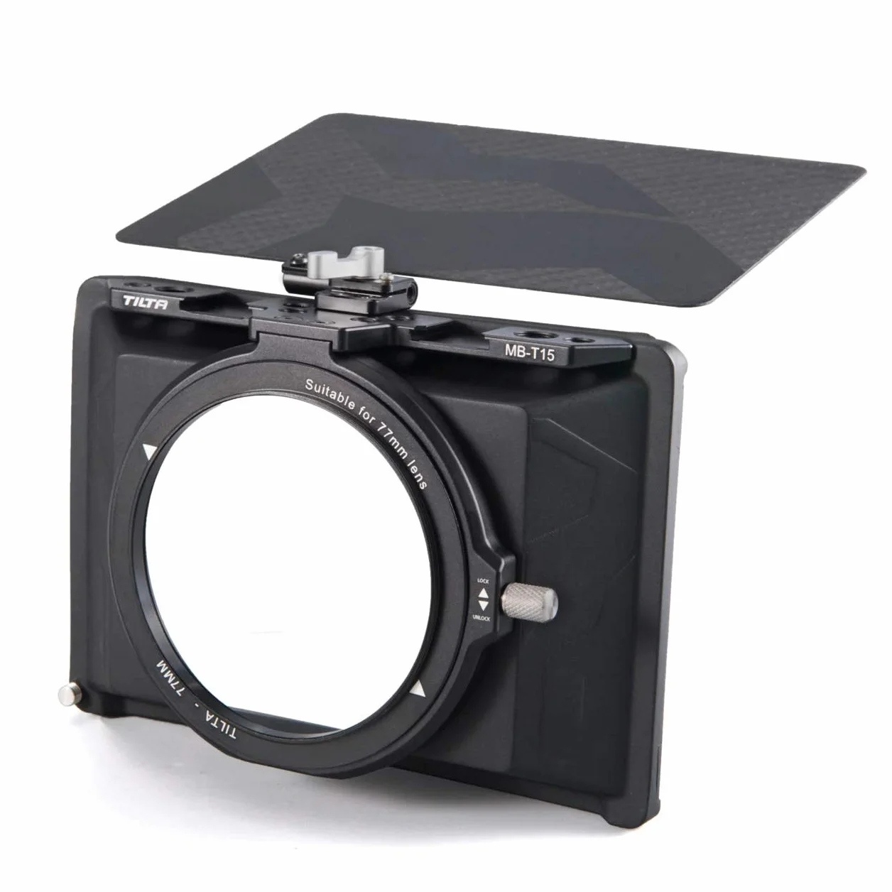 Tilta MB-T15 Tiltaing 4 * 5.65 Mini Matte Box per DSLR mirrorless style cameras Tilta lens hood accessories lens ring 72mm 82mm 77mm 67mm top flag
