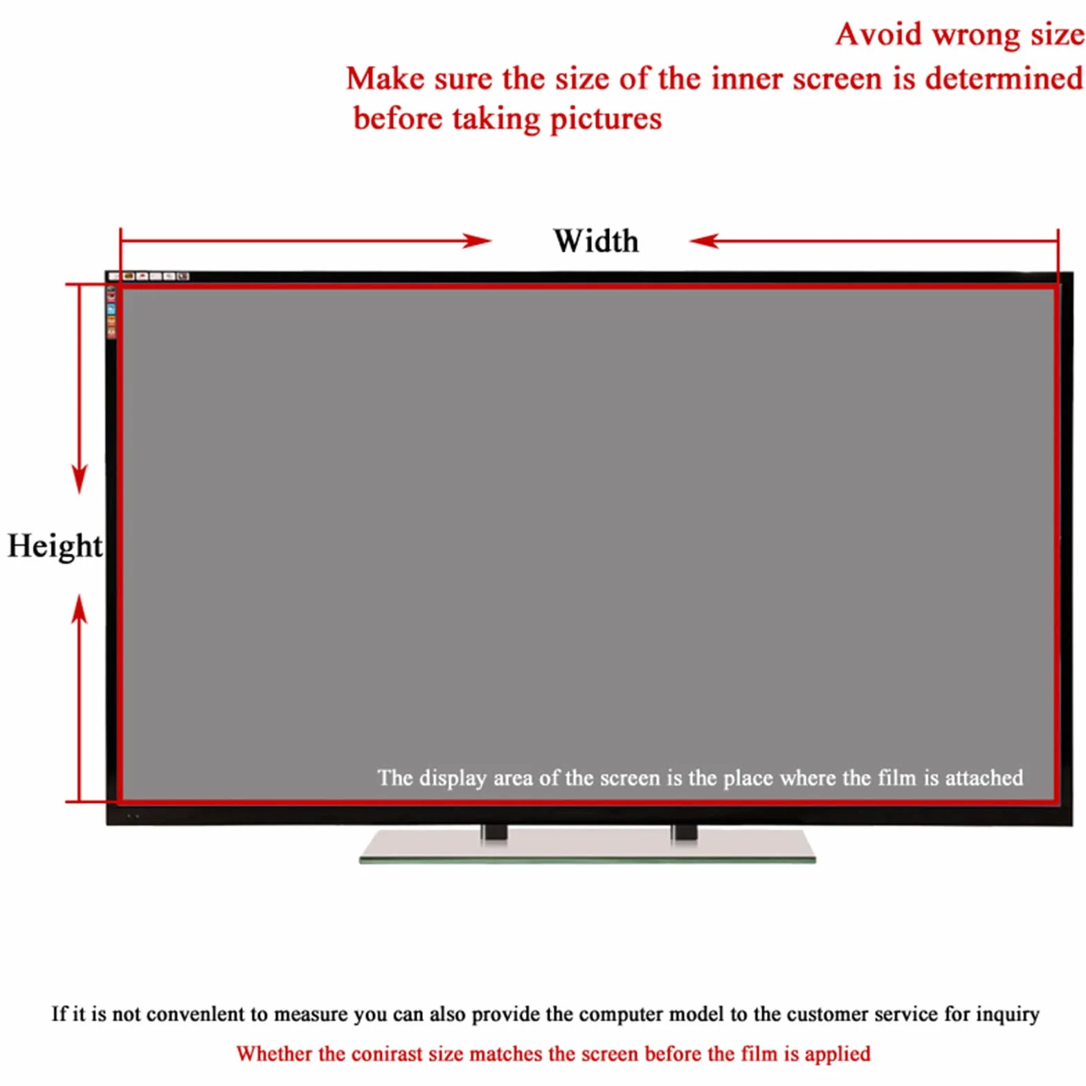 Protettore di Schermo TV Opaco 55" 1221x689 Anti Abbagliamento Anti Luce Blu Anti Impronte Digitali