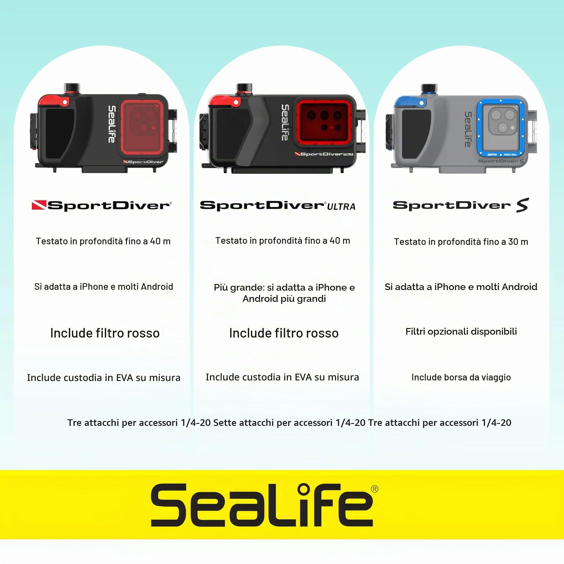 SeaLife SportDiver Ultra Underwater Smartphone Housing (SL405)