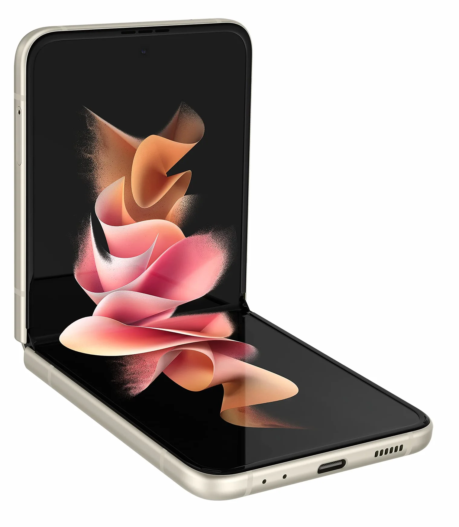 Samsung Galaxy Z Flip 3 5G 128GB Phantom Cream (Ricondizionato Garantito) Smartphone Android Sbloccato con Garanzia
