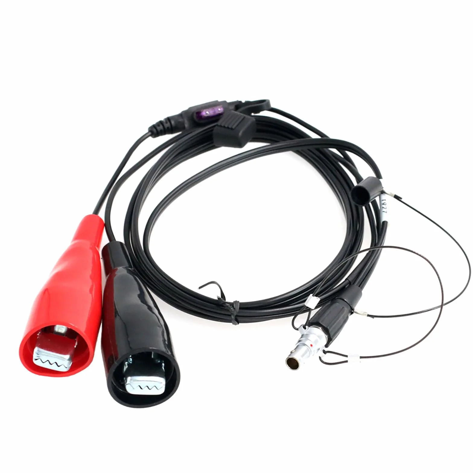 HangTon Cavo di alimentazione 12 V per Trimble GPS RTK 4700 4800 5700 5800 R6 R7 R8 R10 SPS 7 pin a clip