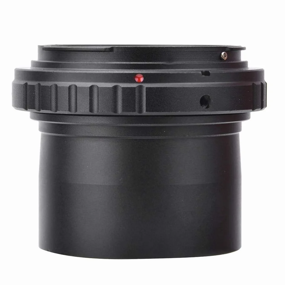 Mugast Anello Adattatore per telescopio T2-EOS, Anello Adattatore per Obiettivo in Metallo per telescopi da 2 Pollici per Attacco Canon EOS