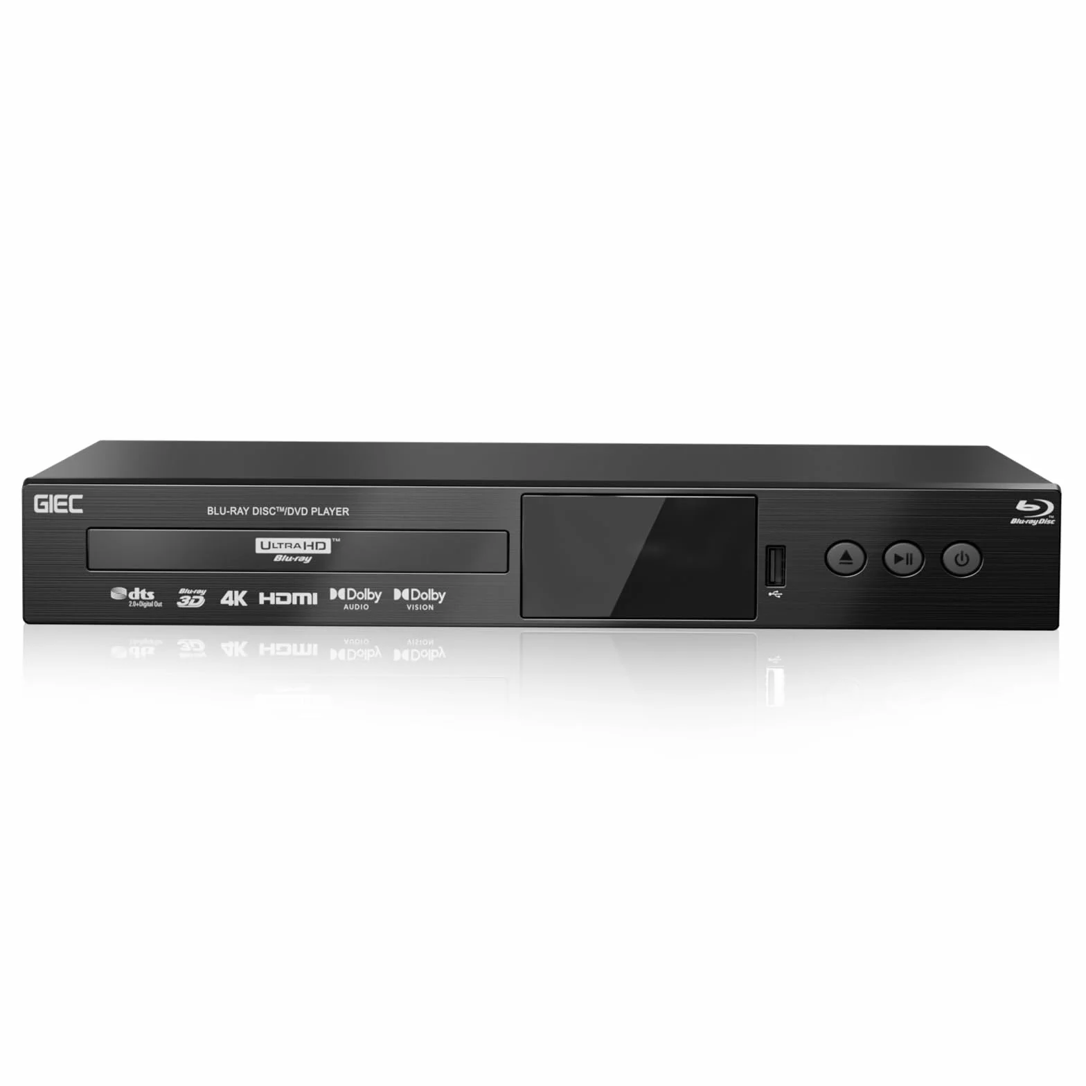 G5300 4K Ultra HD Lettore Blu Ray per Tutte le Regioni Dischi 3D Blu Ray Lettore DVD per TV/Proiettore 4K HDR 10 Dual HDMI Uscite/COAXIAL/Ottical/USB 3.0