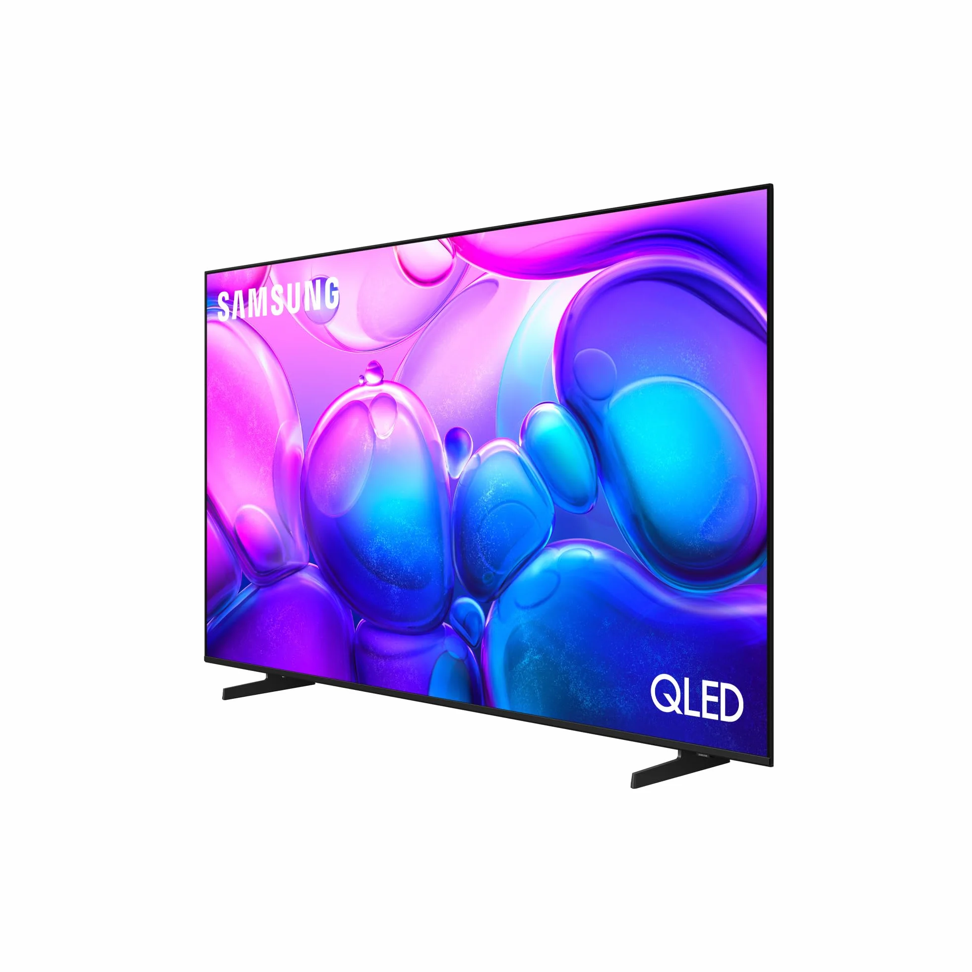 Samsung Smart TV 55'' QE55Q6FAAUXZT QLED 4K, Q4 Lite Processor, Per Cinema e Sport, 4K AI Upscaling, OTS Lite & Adaptive Sound, Metal Stream Design, Vision AI, PACCHETTO INTRATTENIMENTO, 2025