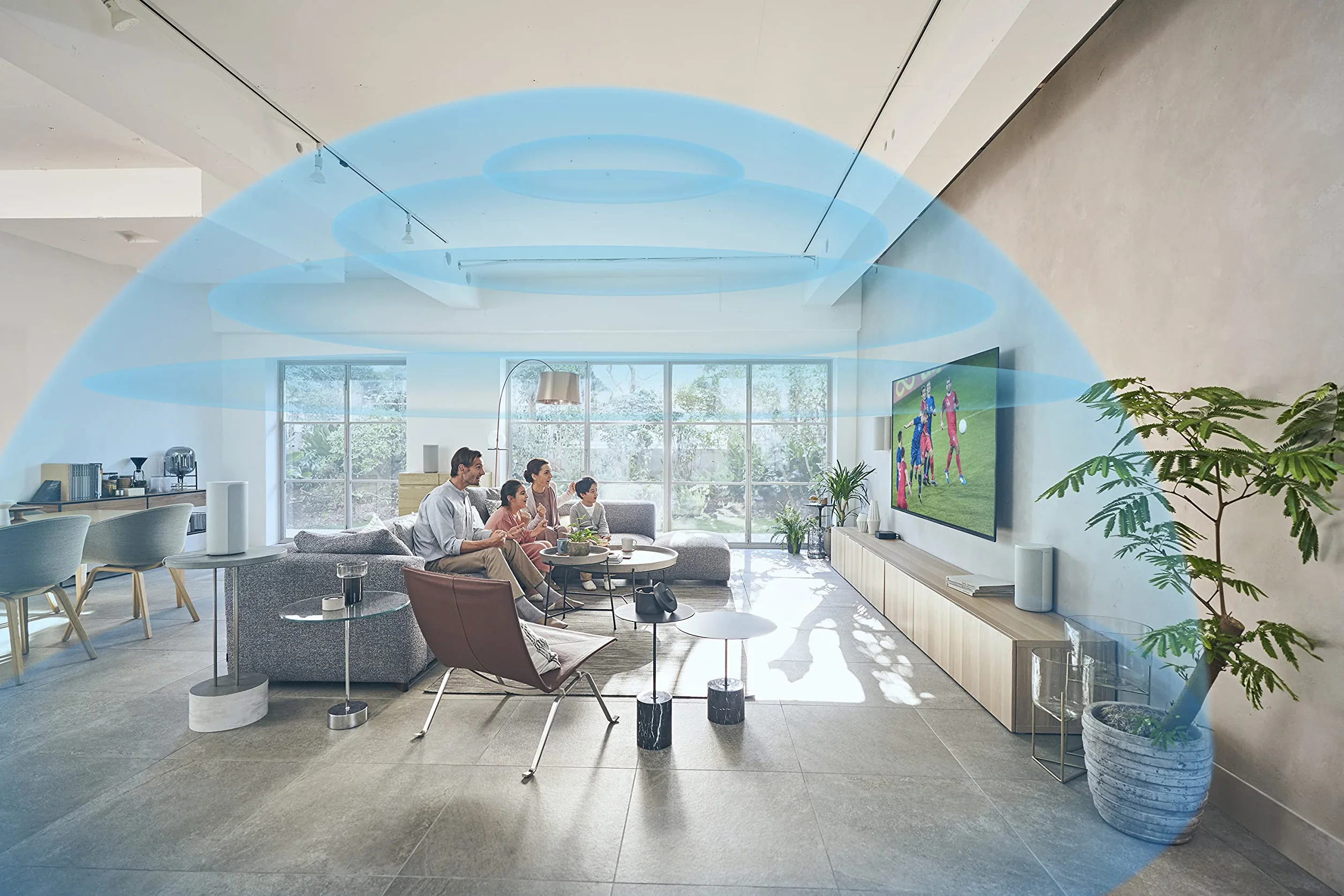 Sony HT-A9 4.0. 504W Dolby Atmos Home Cinema System per TV, 360 Spatial Sound Mapping compatibile con Alexa e Google Assistant