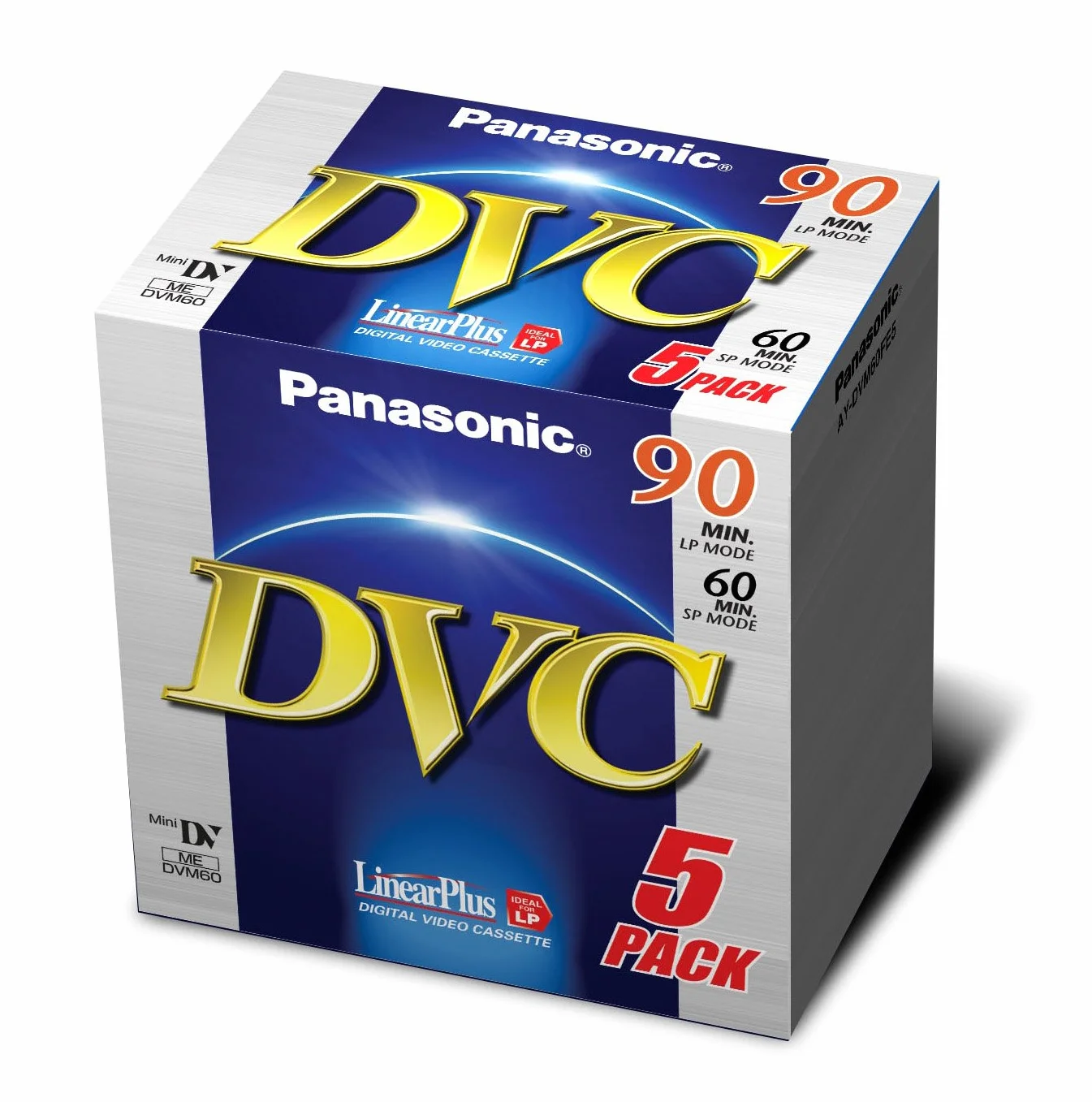 Panasonic AY DVM60FE LinearPlus video mini-cassetta - 5 x 60min