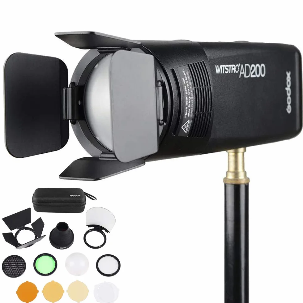 Godox AK-R1 Pocket flash Light kit di accessori per GODOX V1, H200R, Godox AD200 AD200PRO accessori