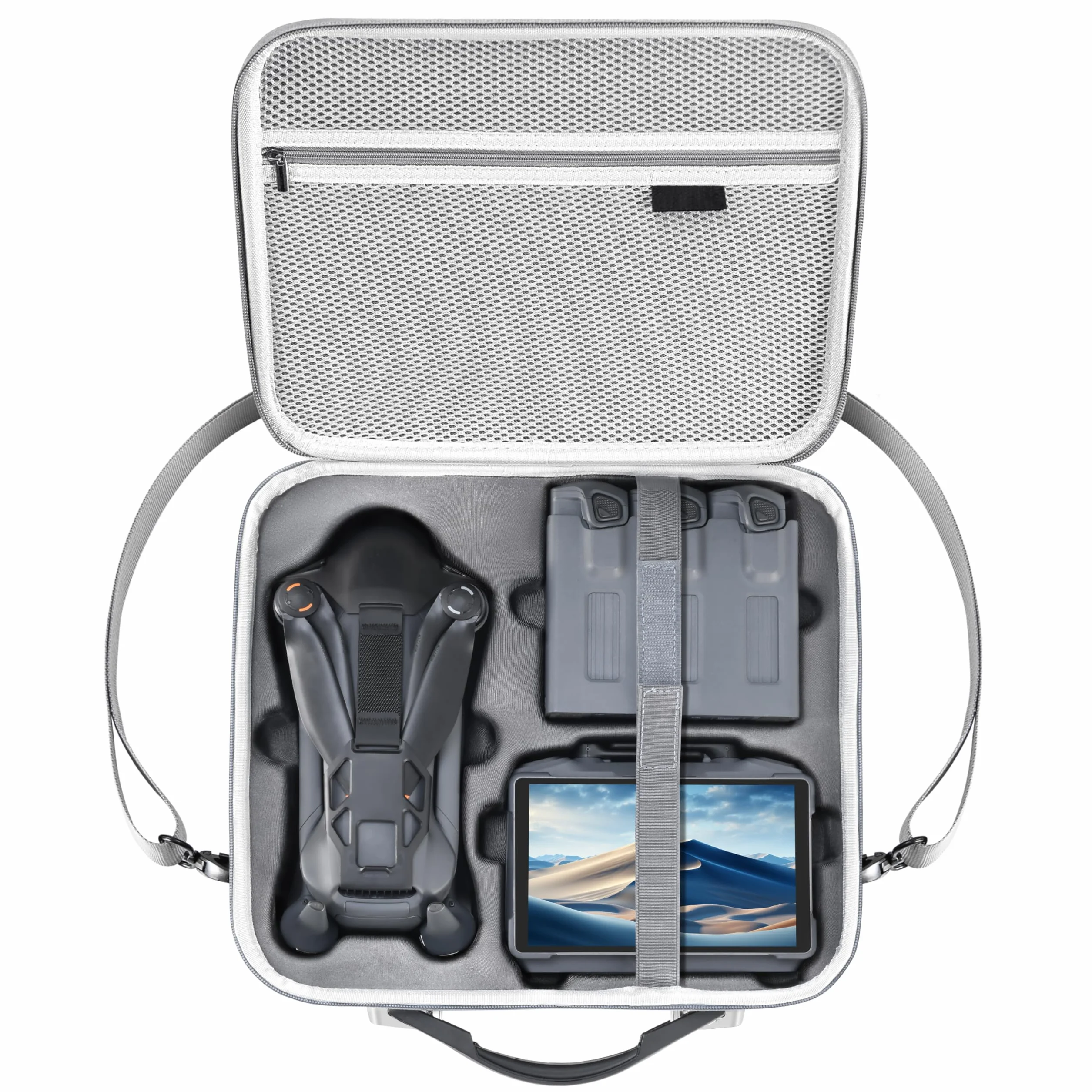 STARTRC PHOTO Mavic 4 Pro, custodia in poliuretano per DJI Mavic 4 Pro Fly More Combo con controller RC Pro 2, contenitore da viaggio per accessori DJI Mavic 4 Pro