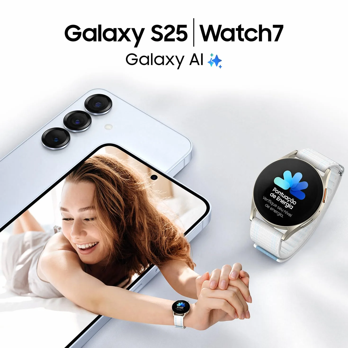 Samsung Galaxy S25 5G, 256GB, 12GB RAM, 50+12+10 Tripla Camera, 6.2 pollici Grande Display, Blu (Navy)