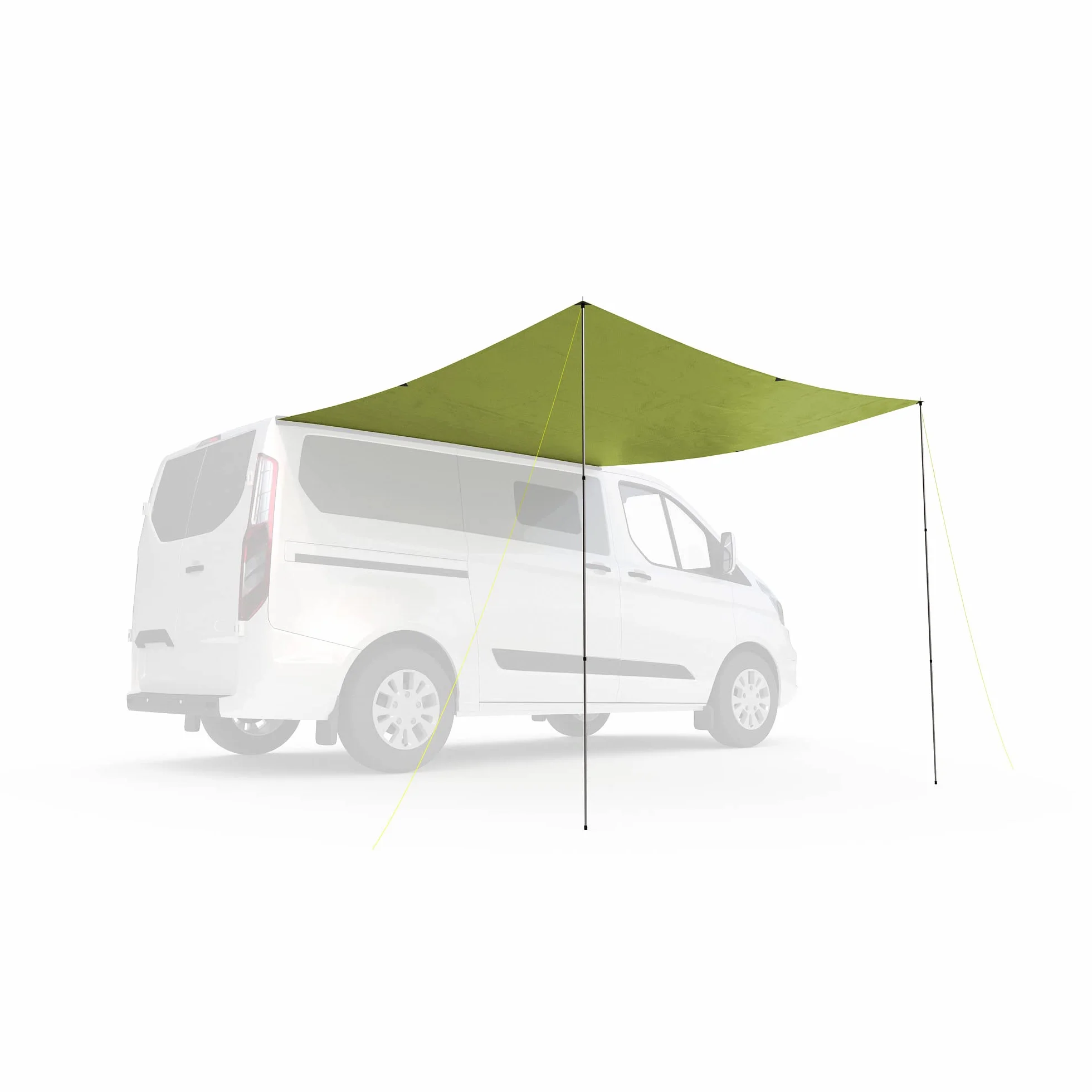 Tatonka Van Tarp (250 x 250 cm) - Tenda da sole impermeabile per camper - per barriera binari, parapioggia