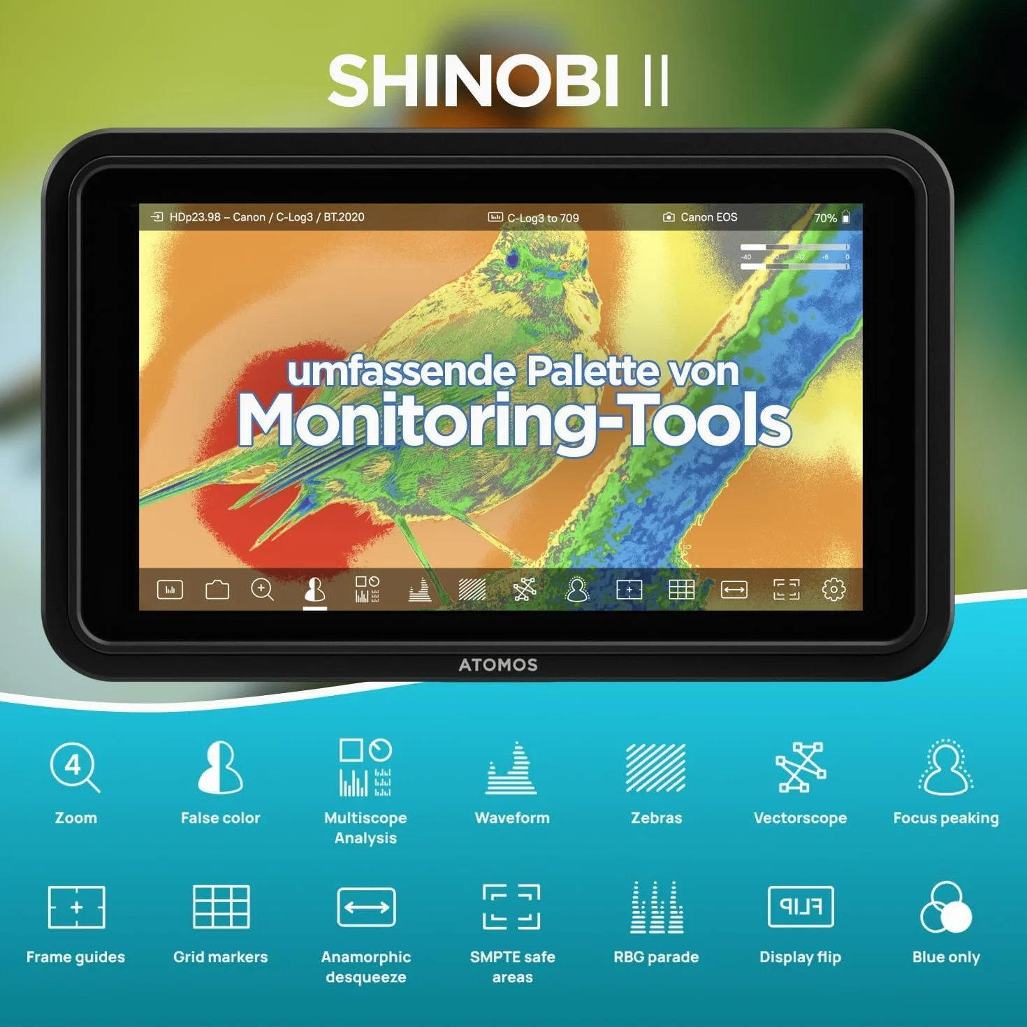 ATOMOS Moniteur Shinobi II