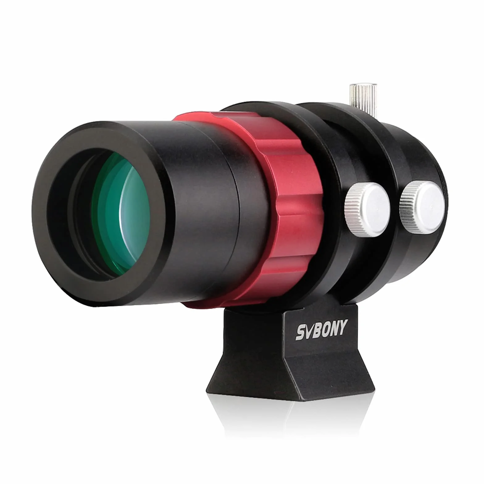 Svbony SV165 Telescopio Guida 30mm Mini Guide Scope con Focheggiatore Elicoidale F4 120 mm Multistrato Rivestimento Finder Scope Compatibile con Auto Guida Camera