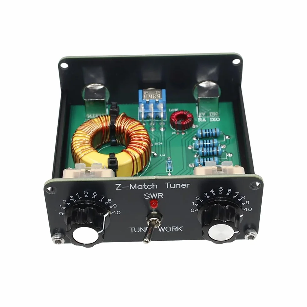 QRP Z-Match Sintonizzatore Antenna Manuale 5W 3-28 MHz Tuner Ham