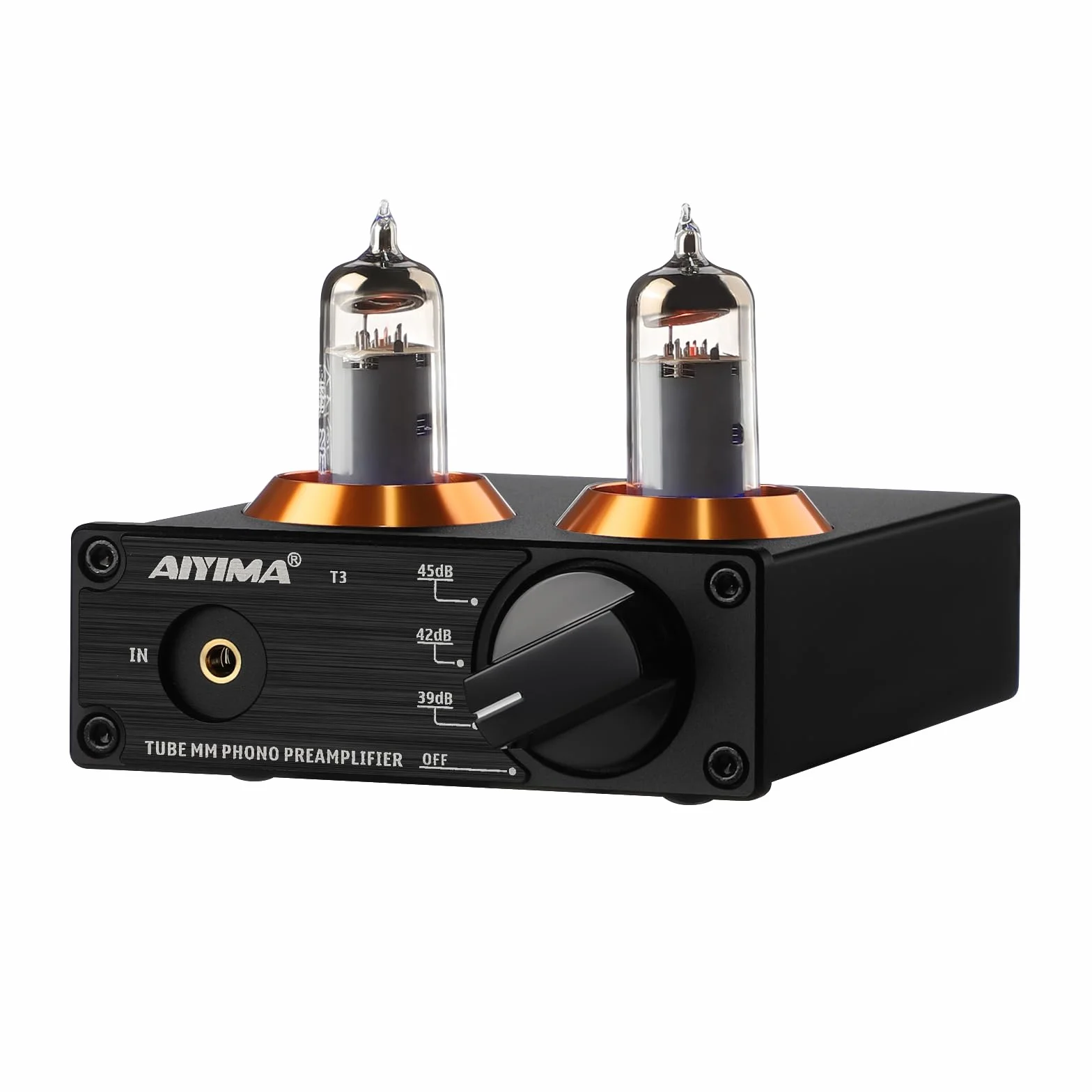 AIYIMA T3 Tube MM Phono Preamplificatore HiFi Stereo Audio per Giradischi