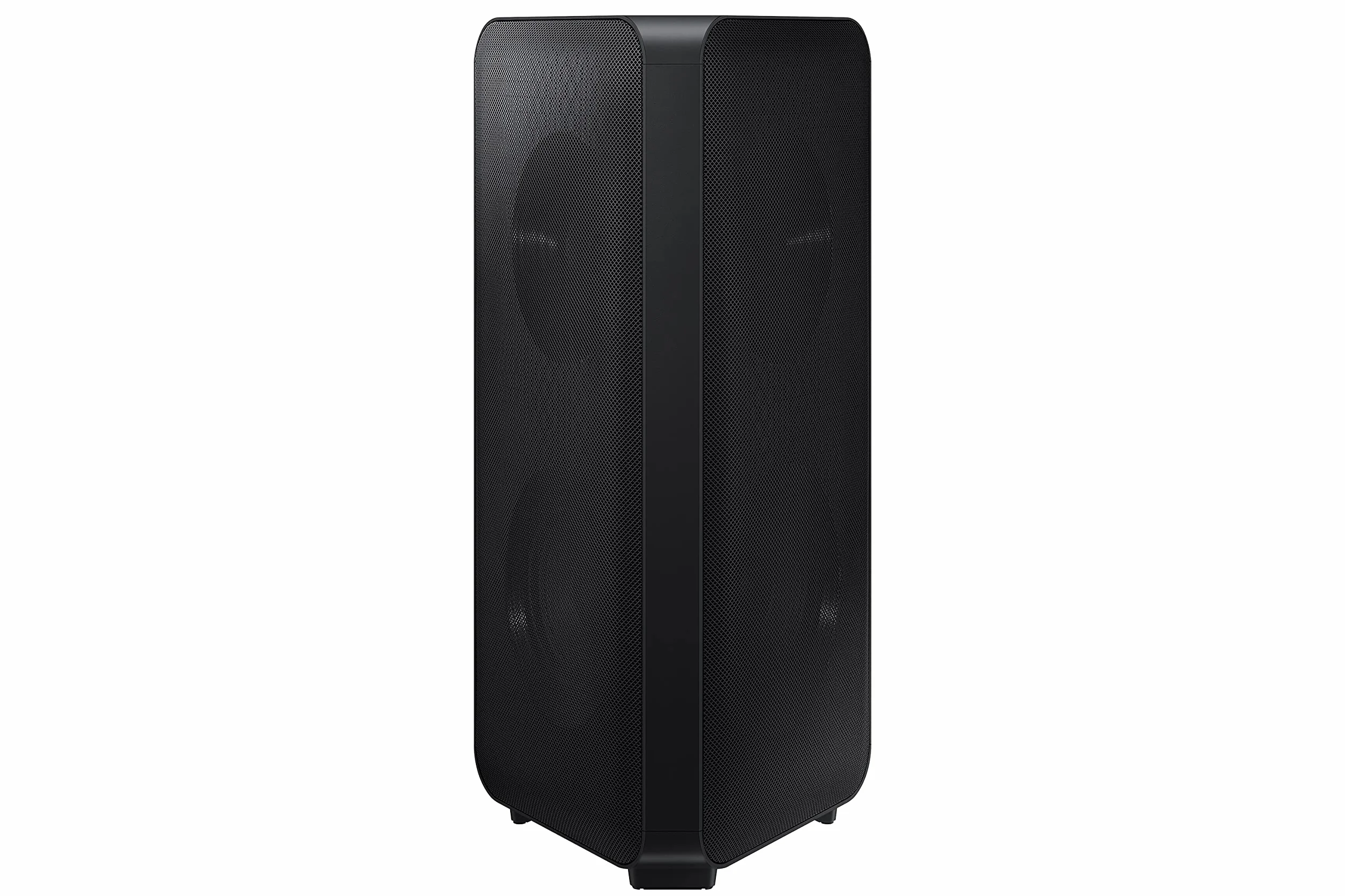 Samsung Sound Tower MX-ST50B, Batteria integrata (18h), Audio bidirezionale, Resistente all'acqua (IPX5), Modalità karaoke, Potenza elevata da 240 watt, Black