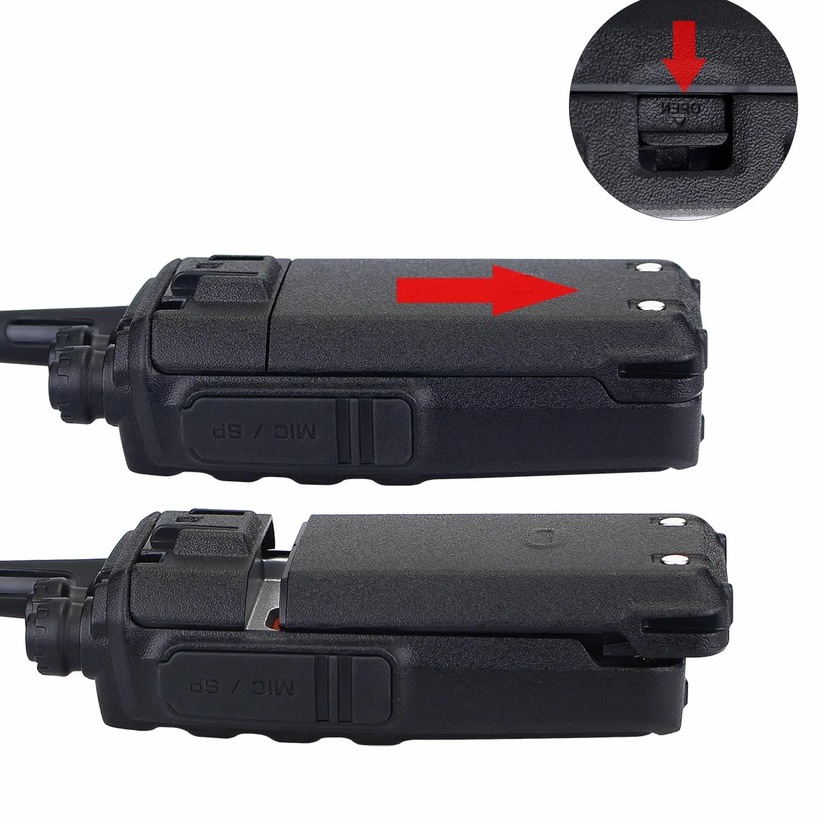 Retevis RT24 Walkie Talkie, PMR446 Licenza-Libero 16 Canali CTCSS/DCS, Walkie Talkie Professionali, Ricetrasmittenti con Auricolare, per Ristoranti, Scuole, Supermercati, Hotel ecc. (Nero,5 Coppia)