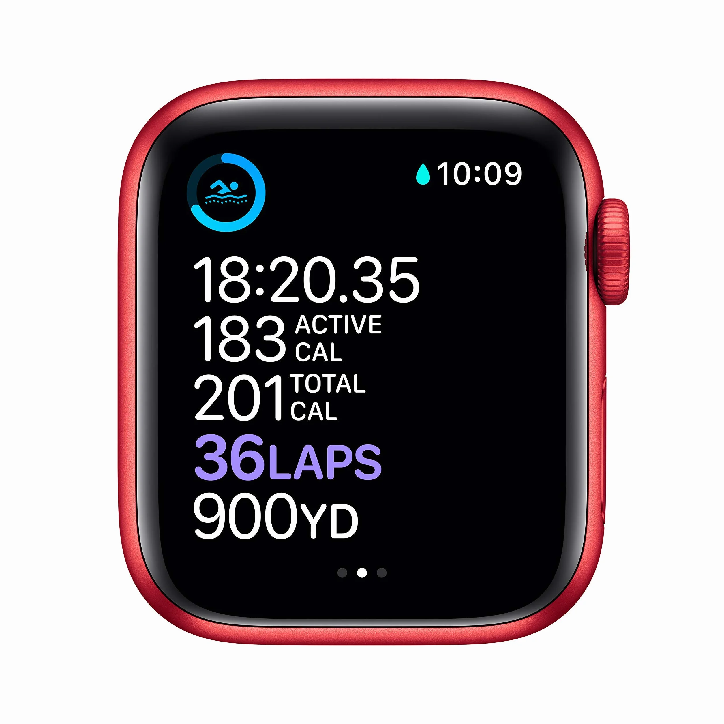 Apple Watch Series 6 GPS + Cellular, cassa in alluminio PRODUCT (RED) da 40 mm con cinturino sportivo PRODUCT (RED) (Ricondizionato)