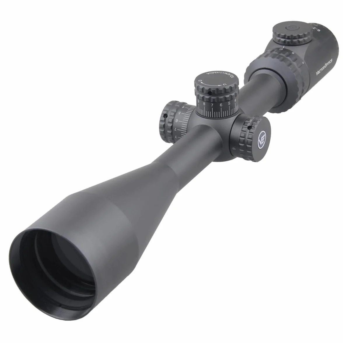 Vector Optics SCOL-32 Hugo 6-24x50 GT SFP Mirino telescopico per sport, airsoft e caccia, fucile ad aria compressa, mirino per bersaglio, cannocchiale per fucile, Rifle Scope, numerosi accessori