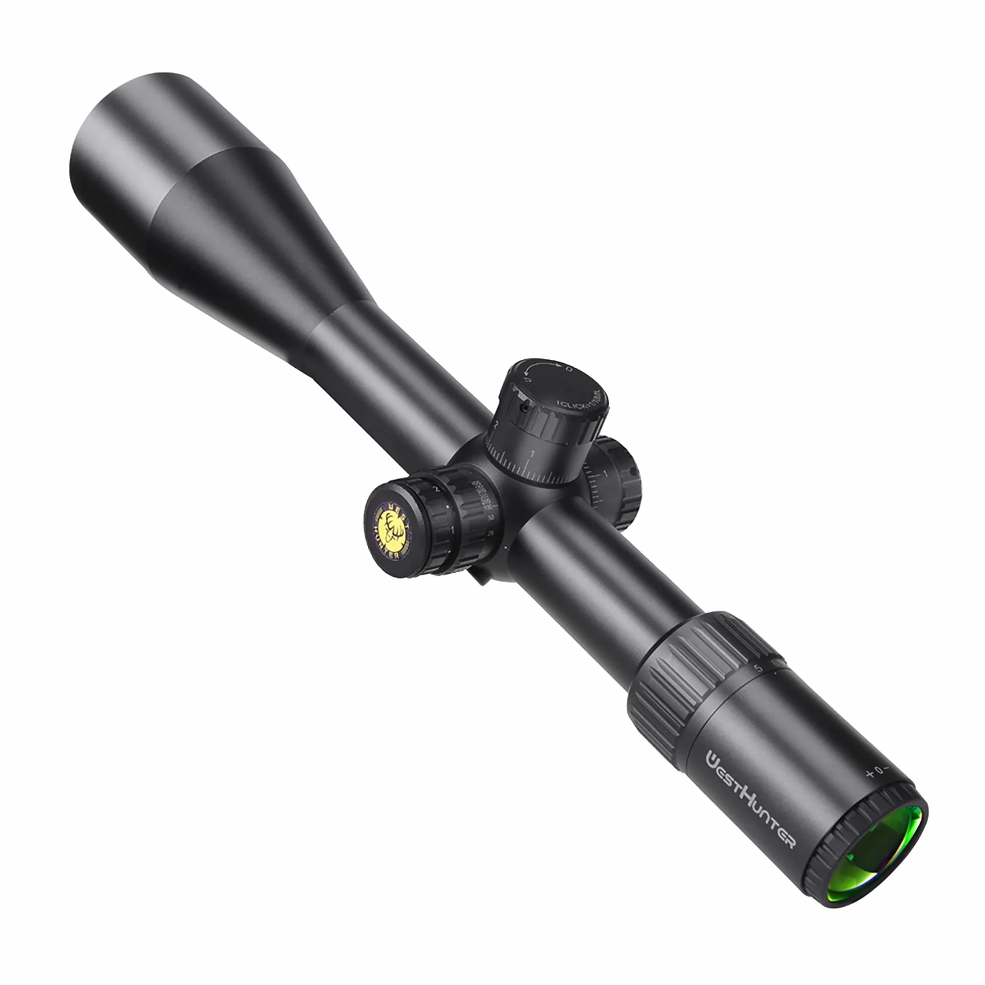 WestHunter Optics TD 5-30x56 SFIR FFP Precision Mirino Telescopico per Tiro di Competizione, Reticolo Illuminato a Primo Piano Focale 1/10 MIL, Tubo da 34mm con Torretta di Azzeramento Stop Zero