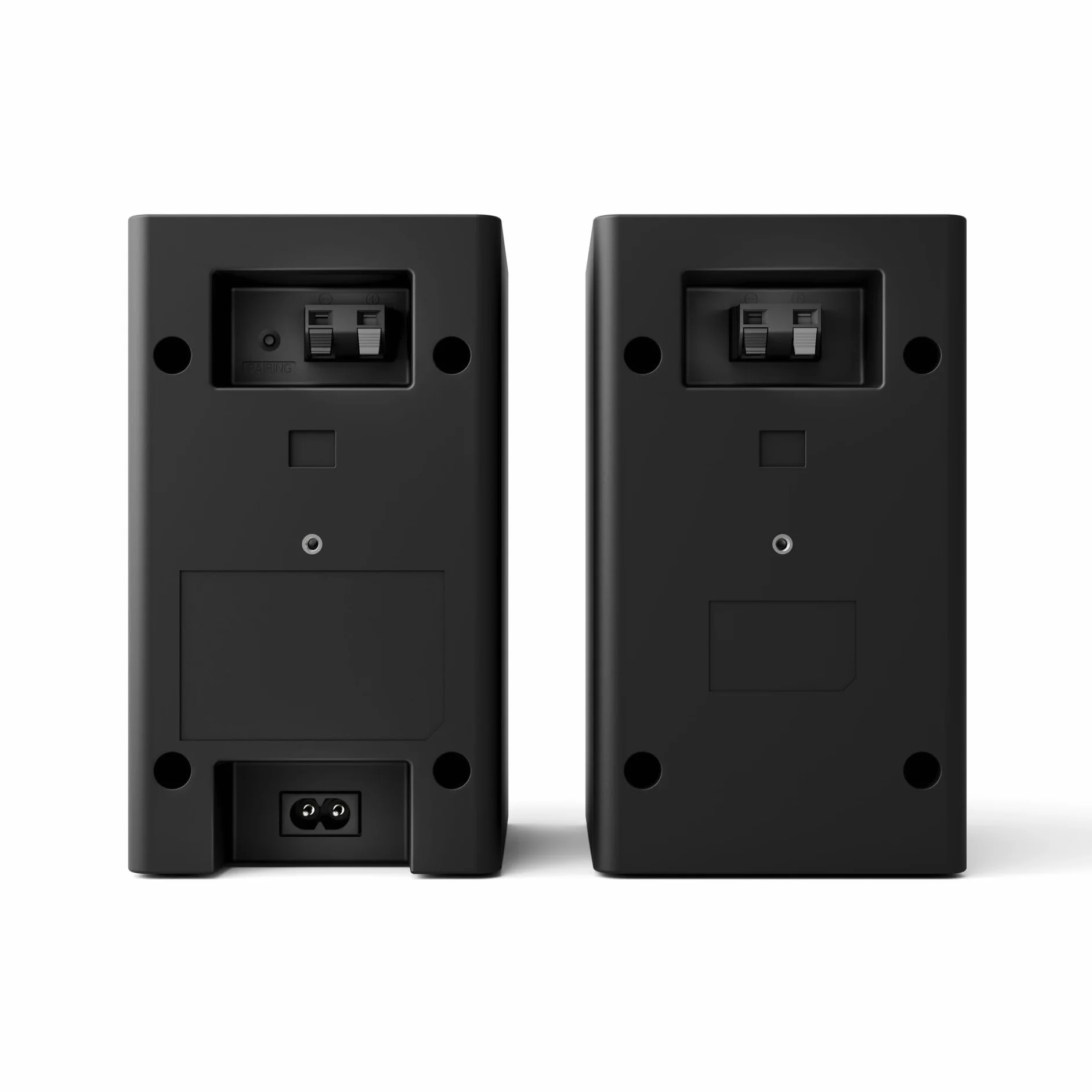 LG SPT8-S - Kit di altoparlanti posteriori, kit di altoparlanti posteriori per barre sonore, 100 W di potenza e 2.0 canali, suono potente e avvolgente, design adattato al tuo spazio, nero