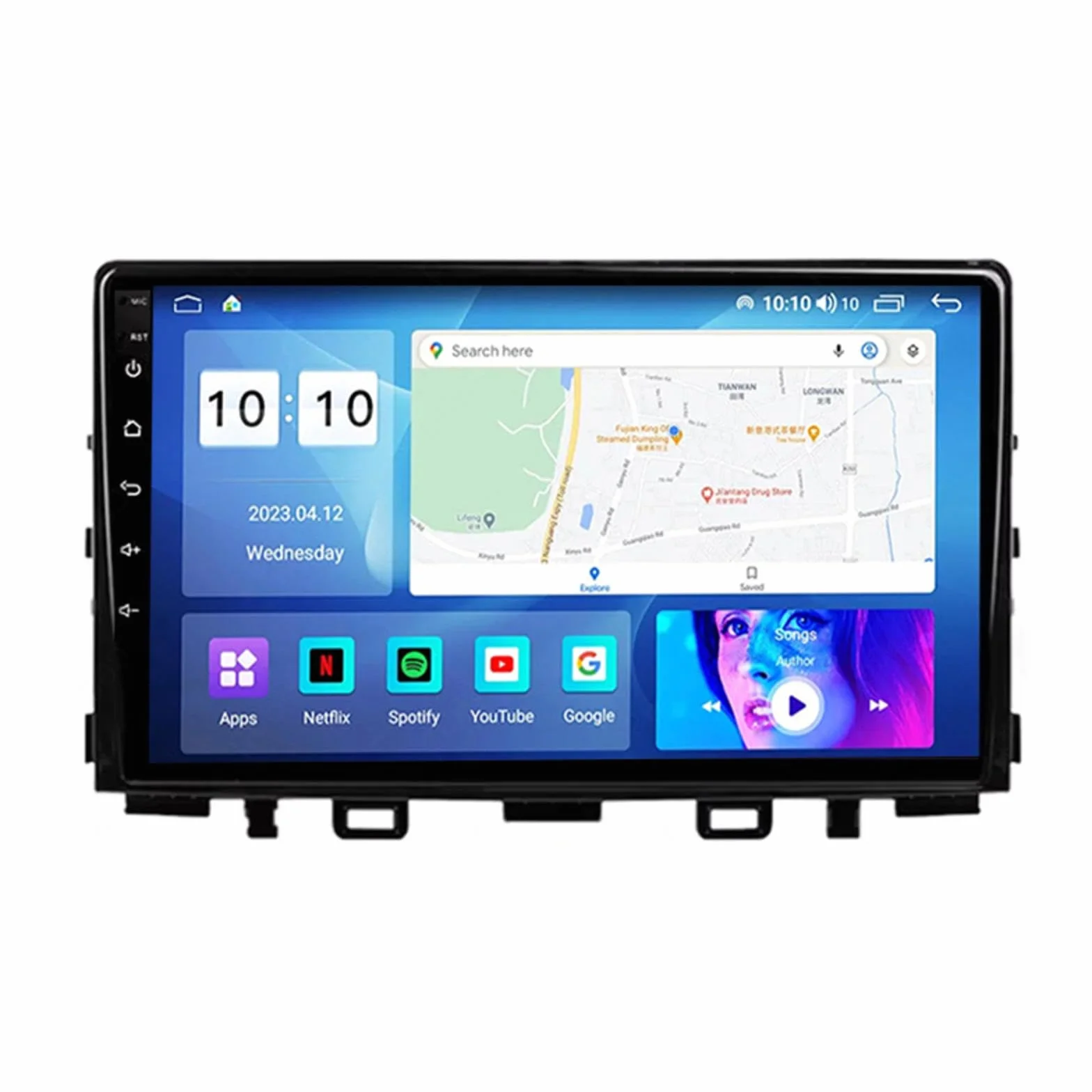 Android 15 Autoradio 9" Touchscreen Stereo Auto Per Kia stonic 2017-2022 Plug-and-play Con Bluetooth Navigatore Gps Collegamento Specchio Comandi Al Volante Wifi 4g Dual Usb,M105