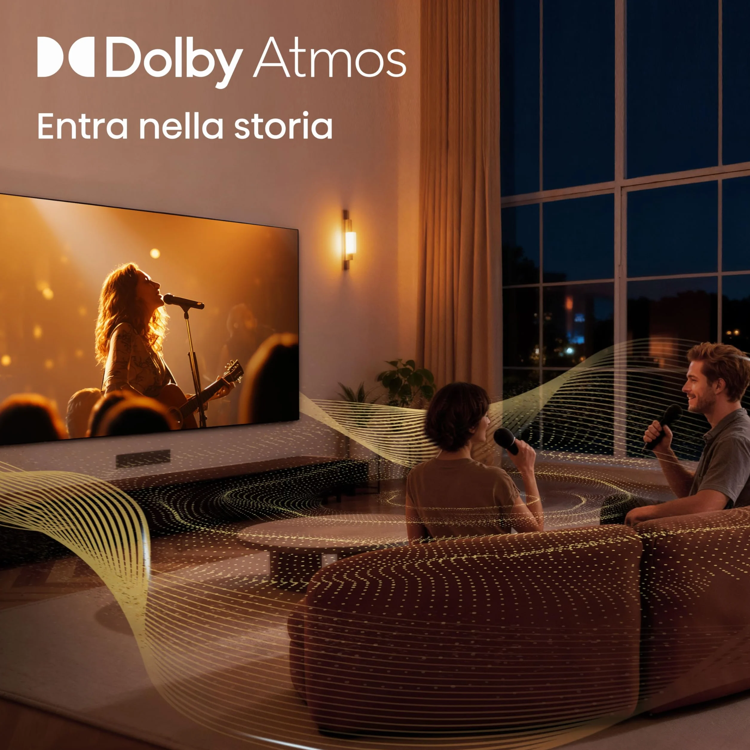 Hisense Smart TV QLED 40" FHD 40E5ST, 60Hz, Dolby Atmos, VIDAA OS, HDR10, Game Mode, Works with Alexa, Wi-Fi