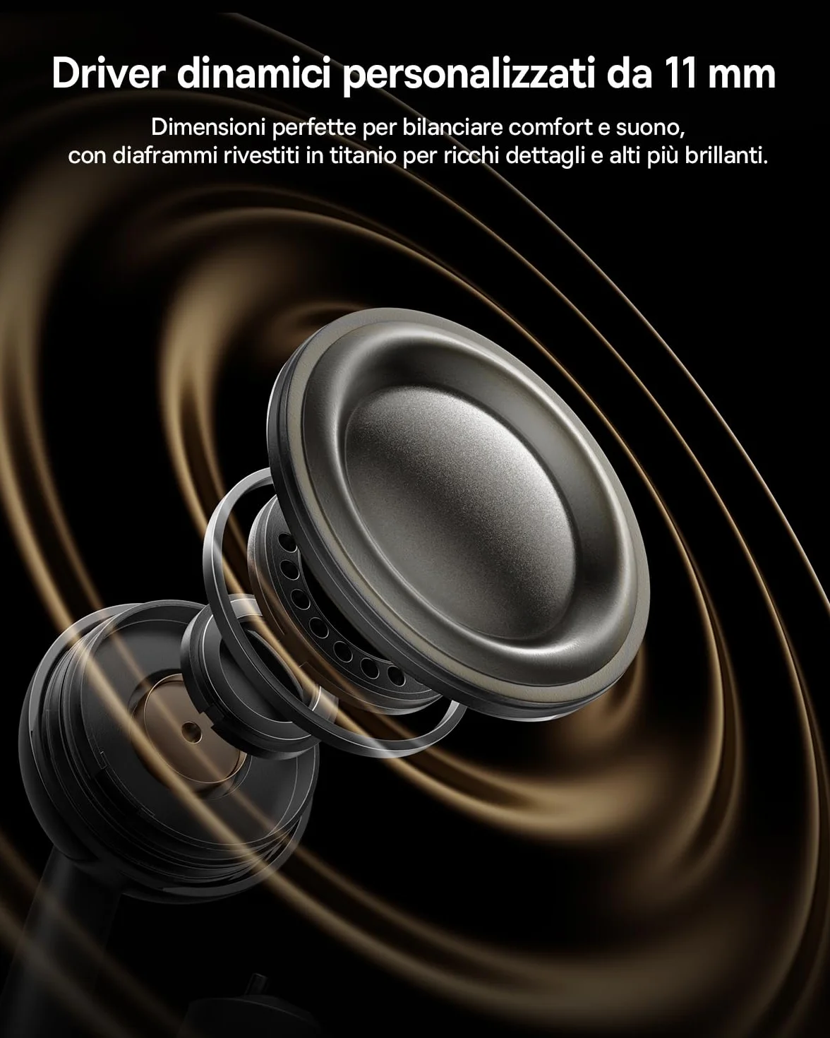 Baseus MC2 Air Cuffie Open-Ear, Auricolari a Clip con CloudComfort, SuperBass 2.0, Bluetooth 6.0, 4 Microfoni con IA per chiamate nitide, 40 h di autonomia, IP67, leggeri 4,9 g