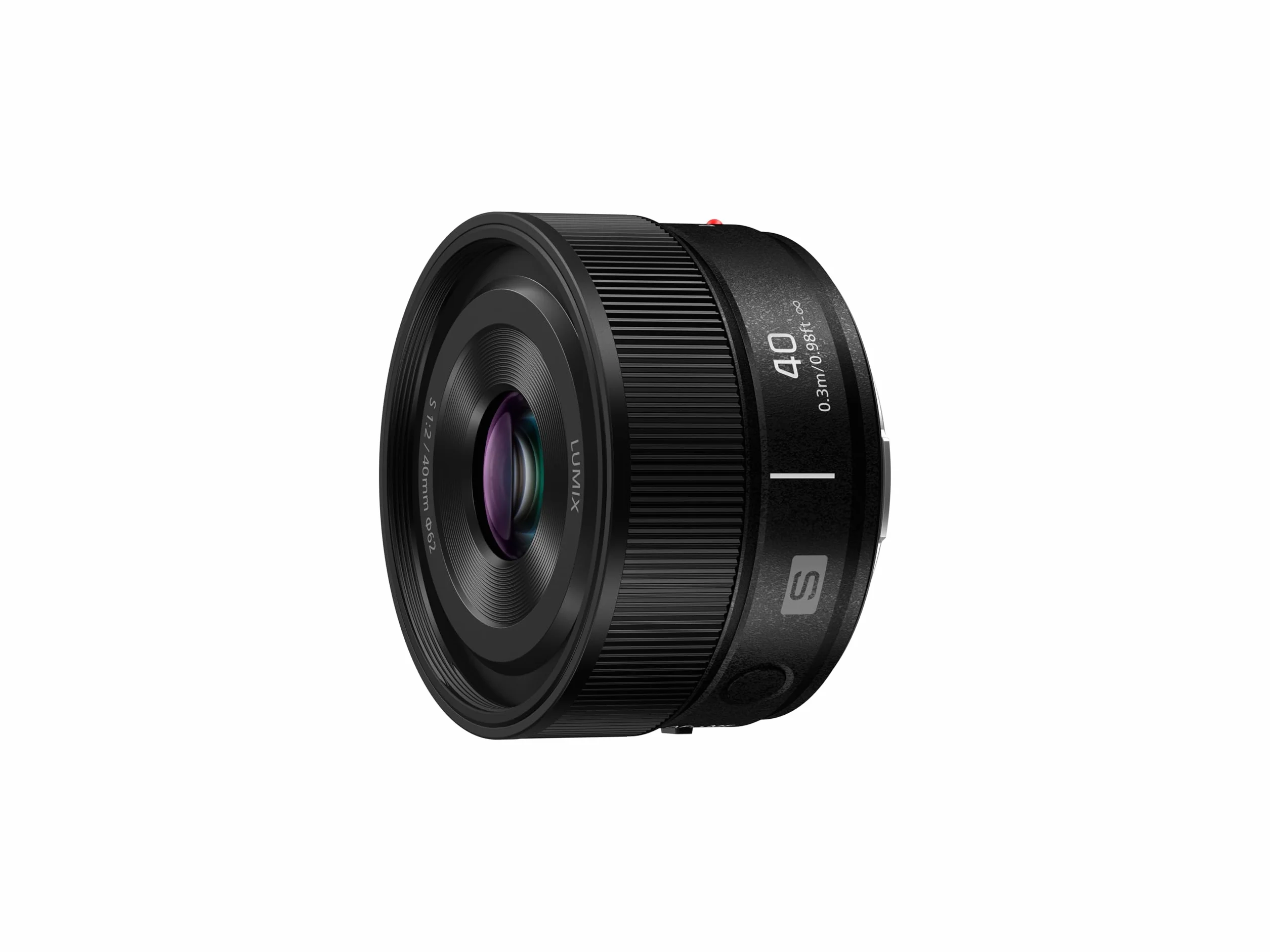 Panasonic LUMIX S-S40E-K 40mm F2 L-Mount Obiettivo fisso full frame compatto resistente polvere schizzi gelo