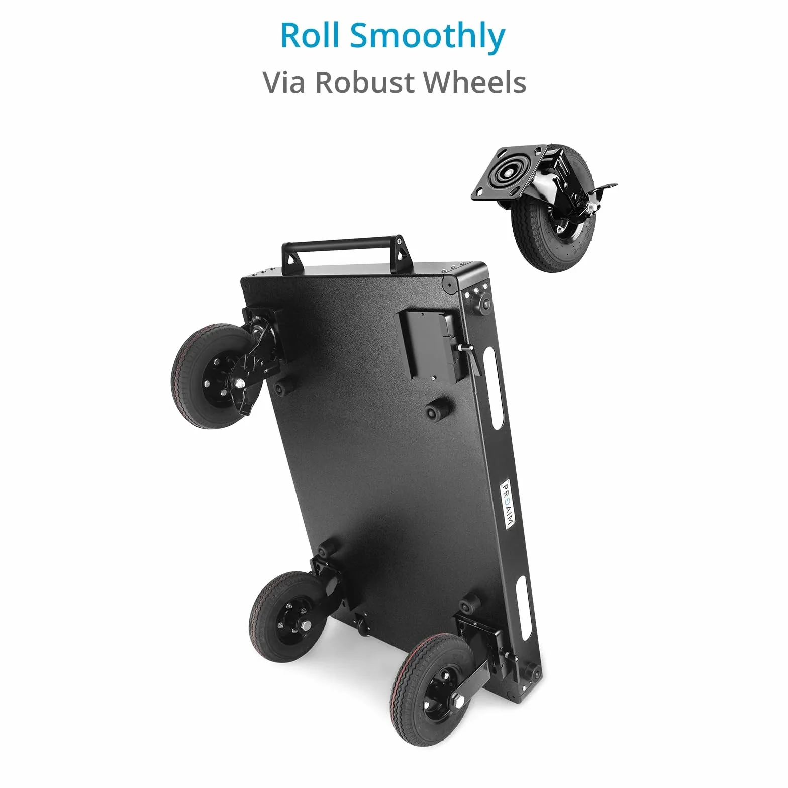 Carrello per videocamera Proaim bowado pro 36 pollici per produzione video per registi, videomaker e fotografi (CT-BWDO-PRO-36)